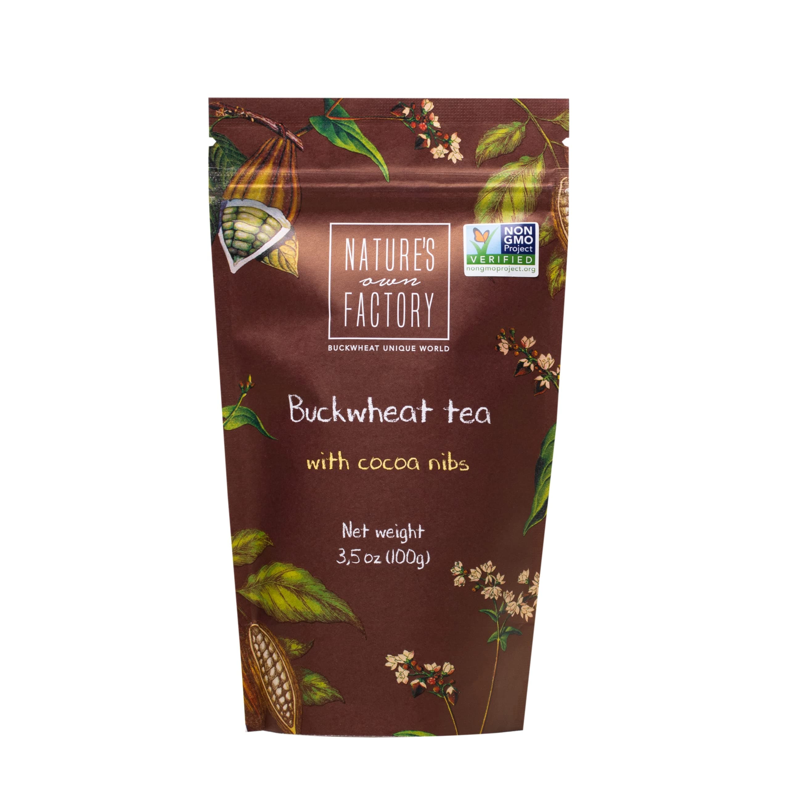 Nature's Own Factory Buckwheat Tea with Cocoa Nibs