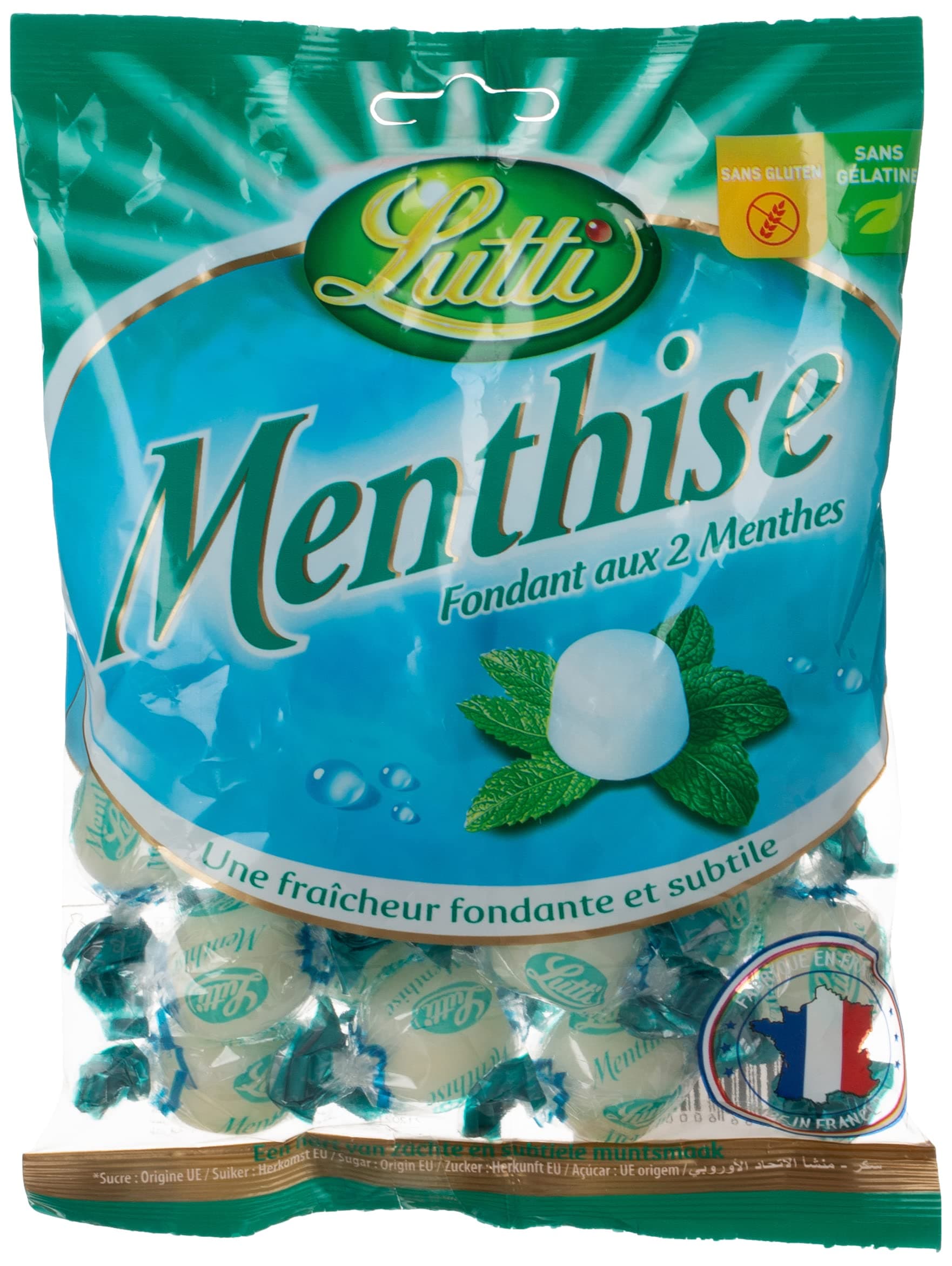 Lutti Menthise Candy, 125 gm