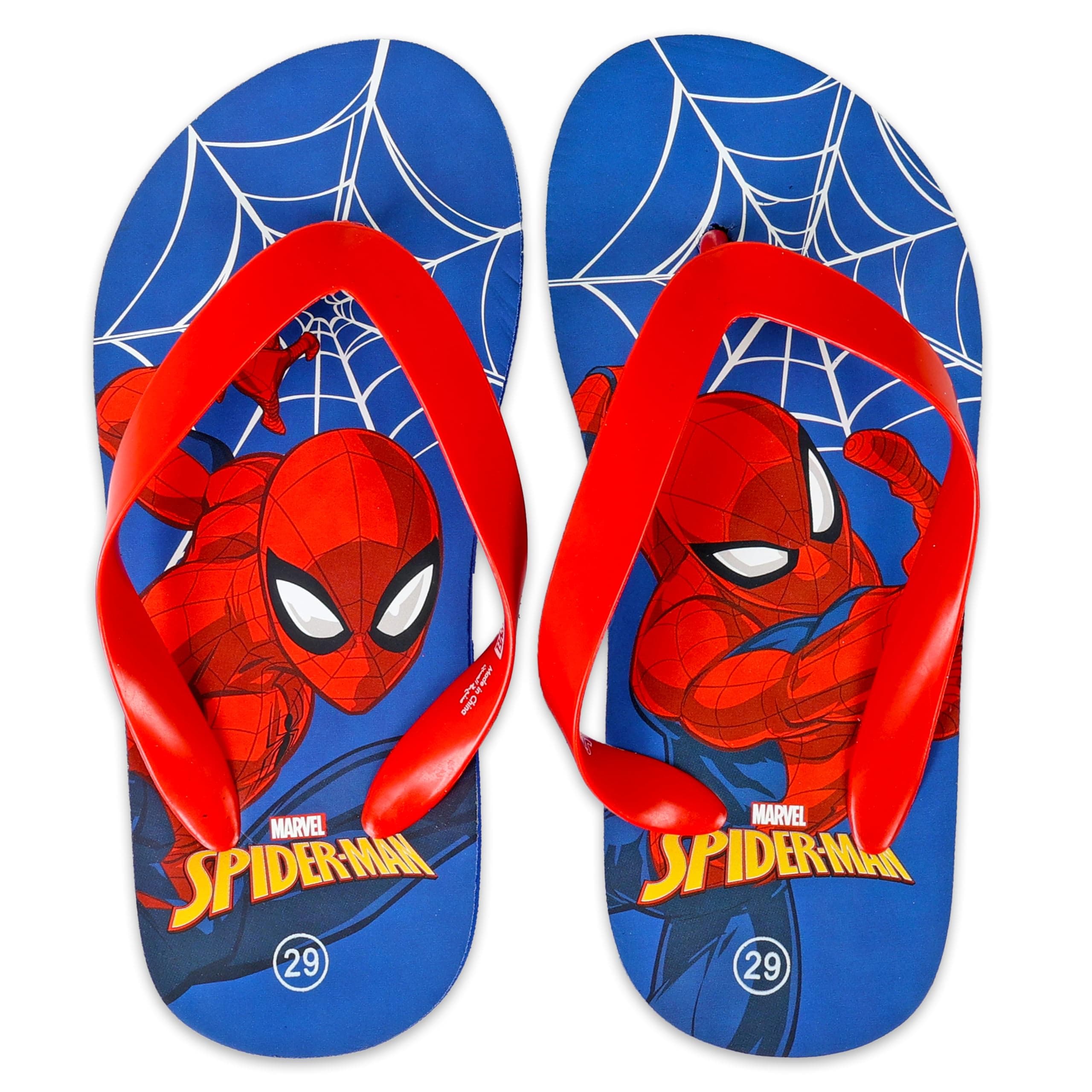 MarvelMarvel Spiderman Kids Flipflop Slippers, 25 EU