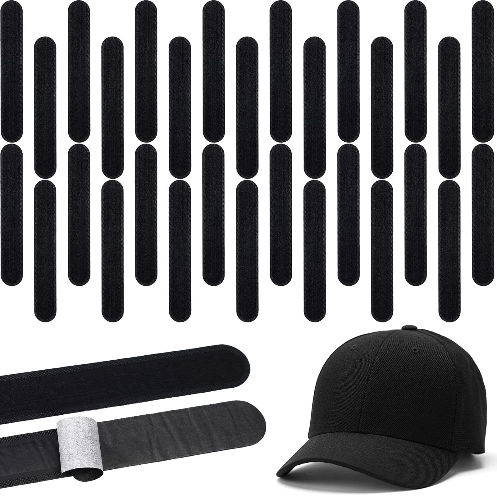 Gejoy Golf Hat Liner Cap Absorbent Sweat Pad for Baseball