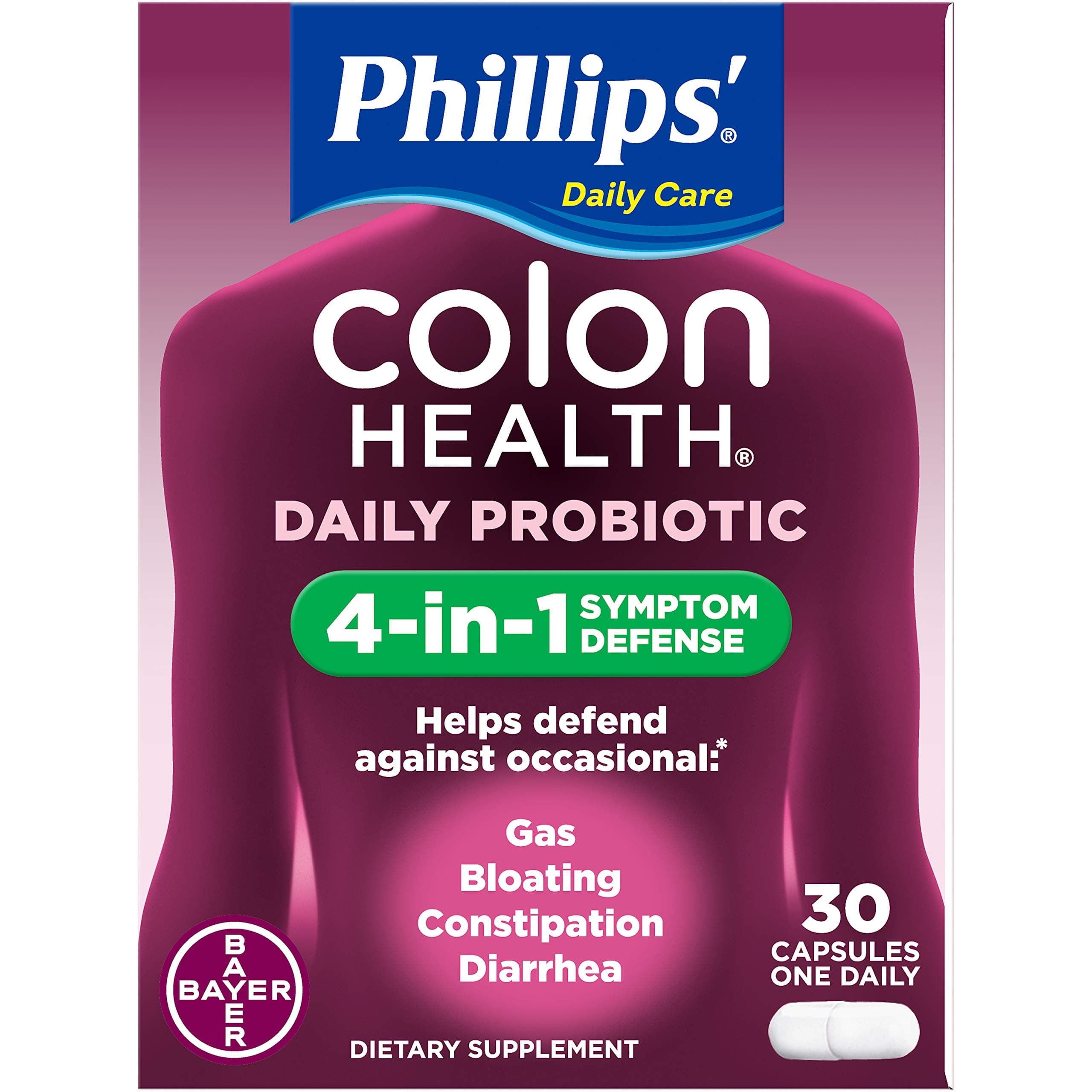 Phillips'' Colon Health Probiotic Capsules (30 Count)