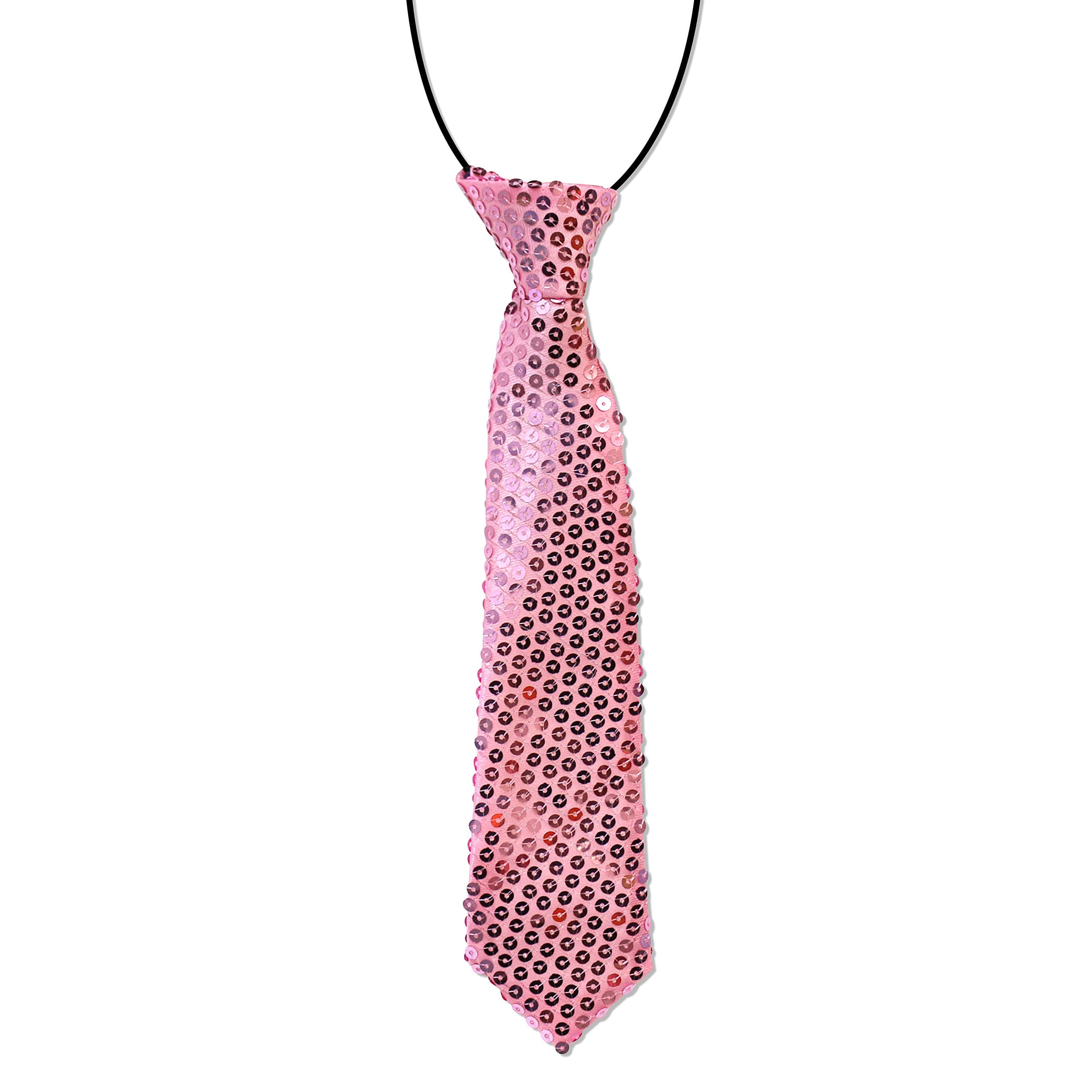 The Tie Co™ Elasticated Children's Glitter Sparkle Sequin Neck Tie Kids
