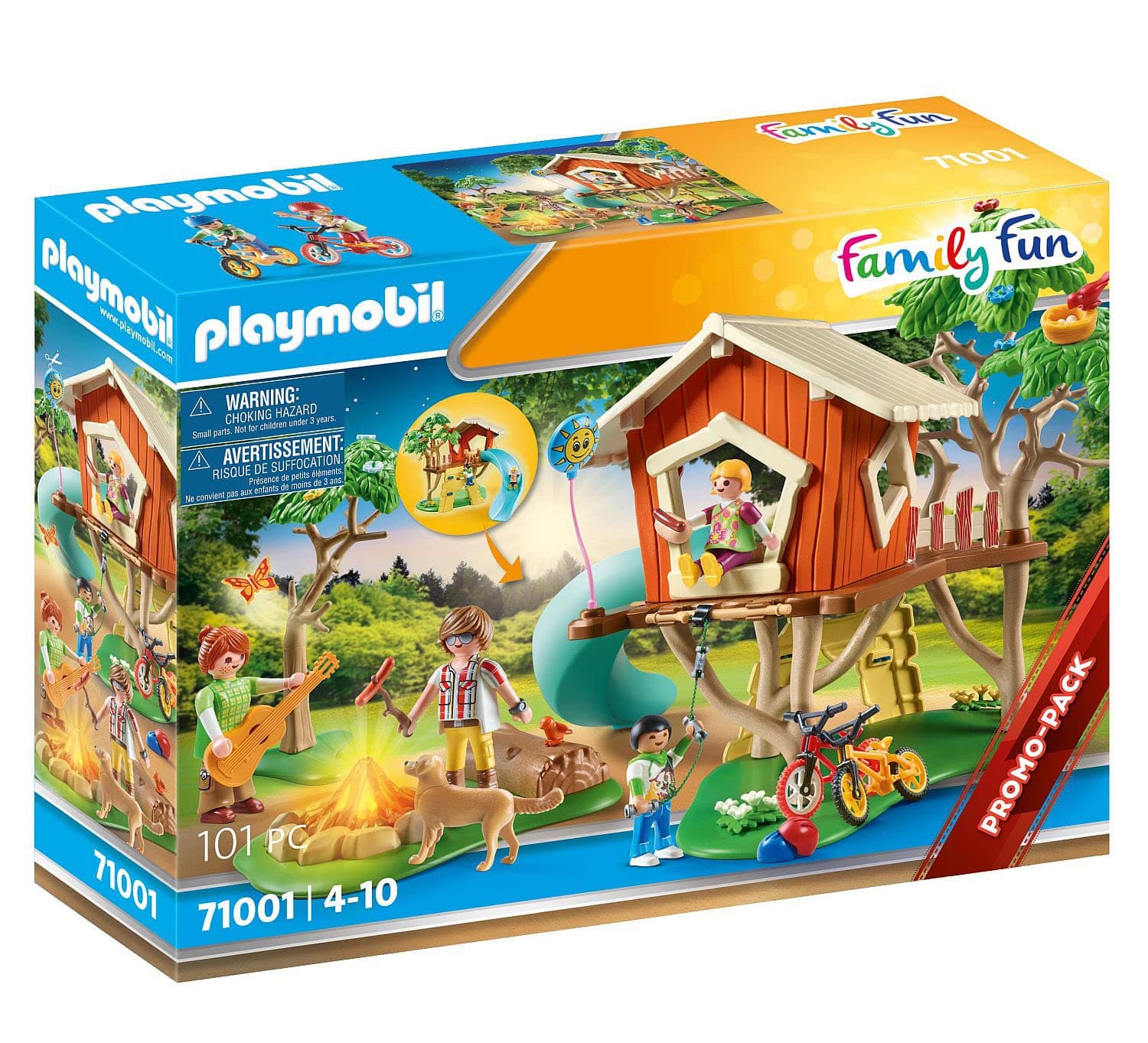 PLAYMOBIL Adventure Treehouse with Slide