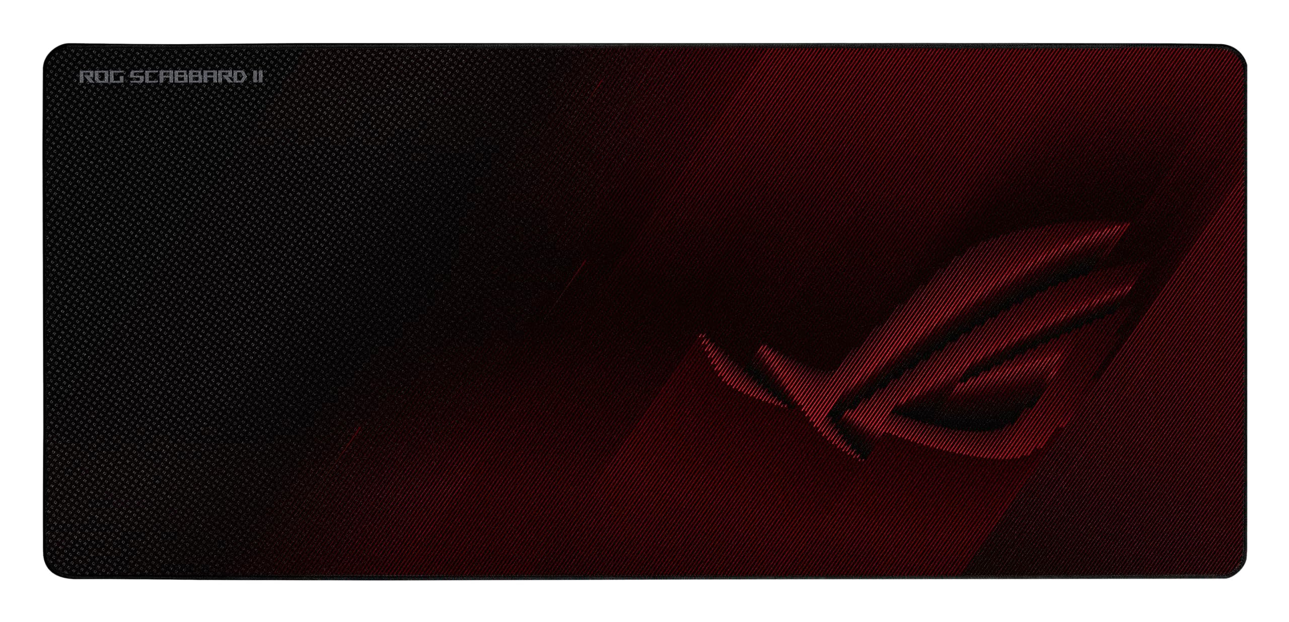 ASUS ROG Scabbard II Extended Gaming Mouse Pad | Nano Technology Smooth Glide Tracking | Protective Coating for Water, Oil, Dust-Repelling Surface | Anti-Fray Flat-Stitched Edges | Non-Slip Rubber Bas