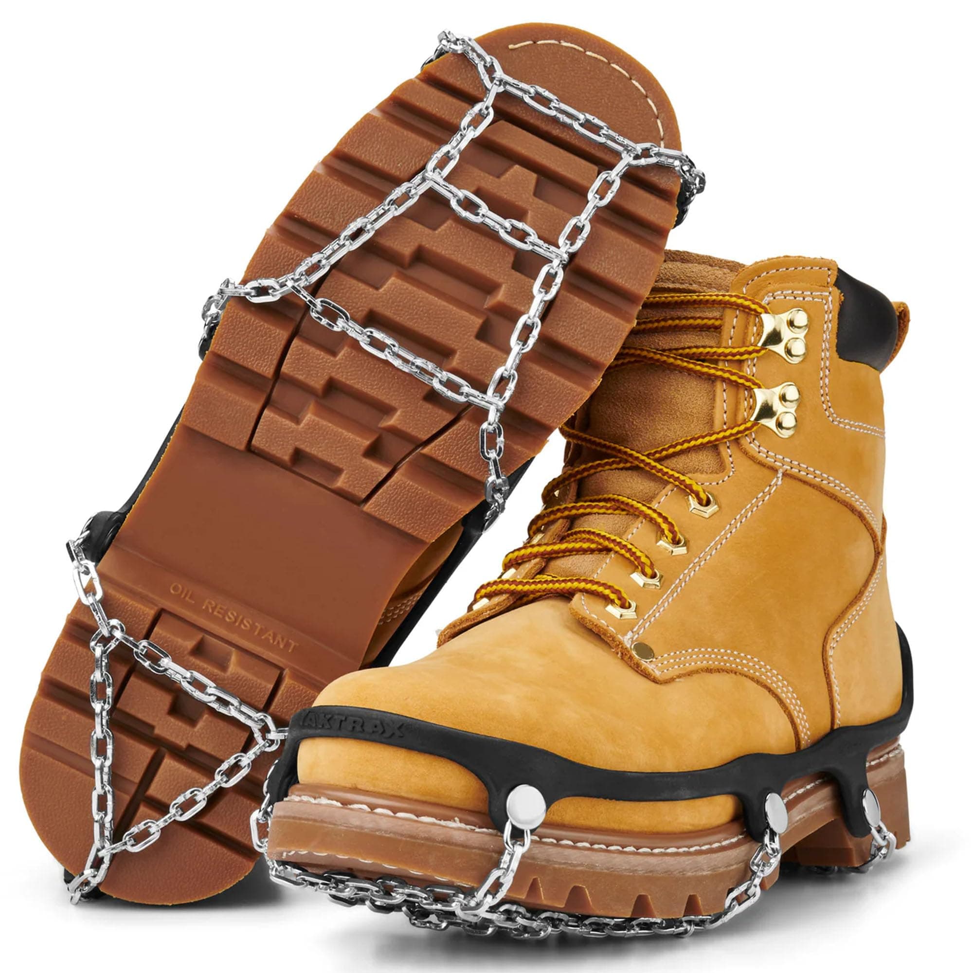Traction Chains for Walking on Ice and Snow (Pair)