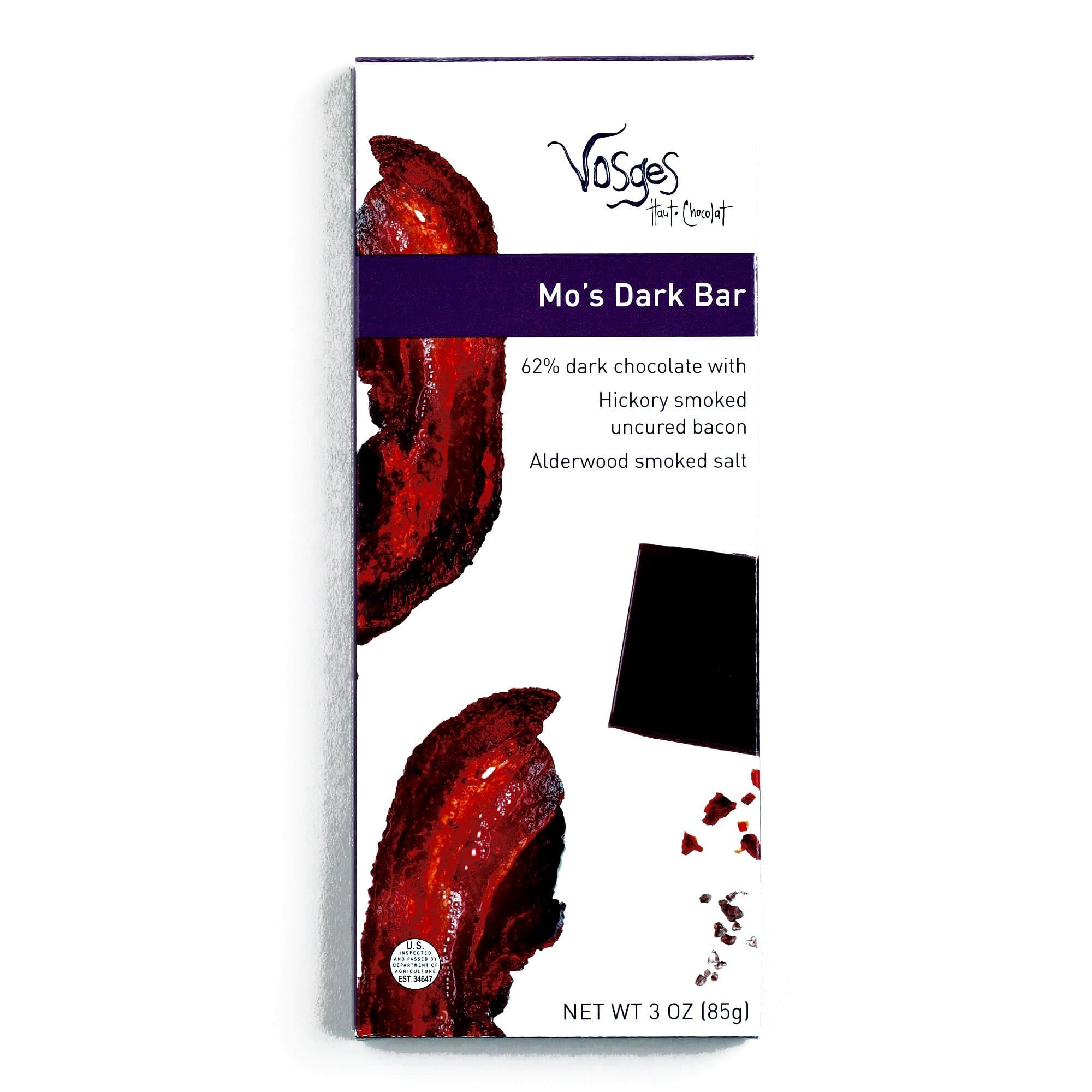 Vosges Dark Chocolate Bacon Bar 3 oz each (4 Items Per Order)