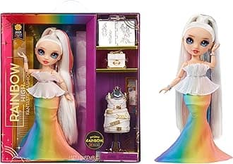 Fantastic Fashion Doll - Amaya Raine - Rainbow Fashion Doll and Playset with 2 Outfits & Fashion Accessories - For Collectors and Children from 4-12 Years