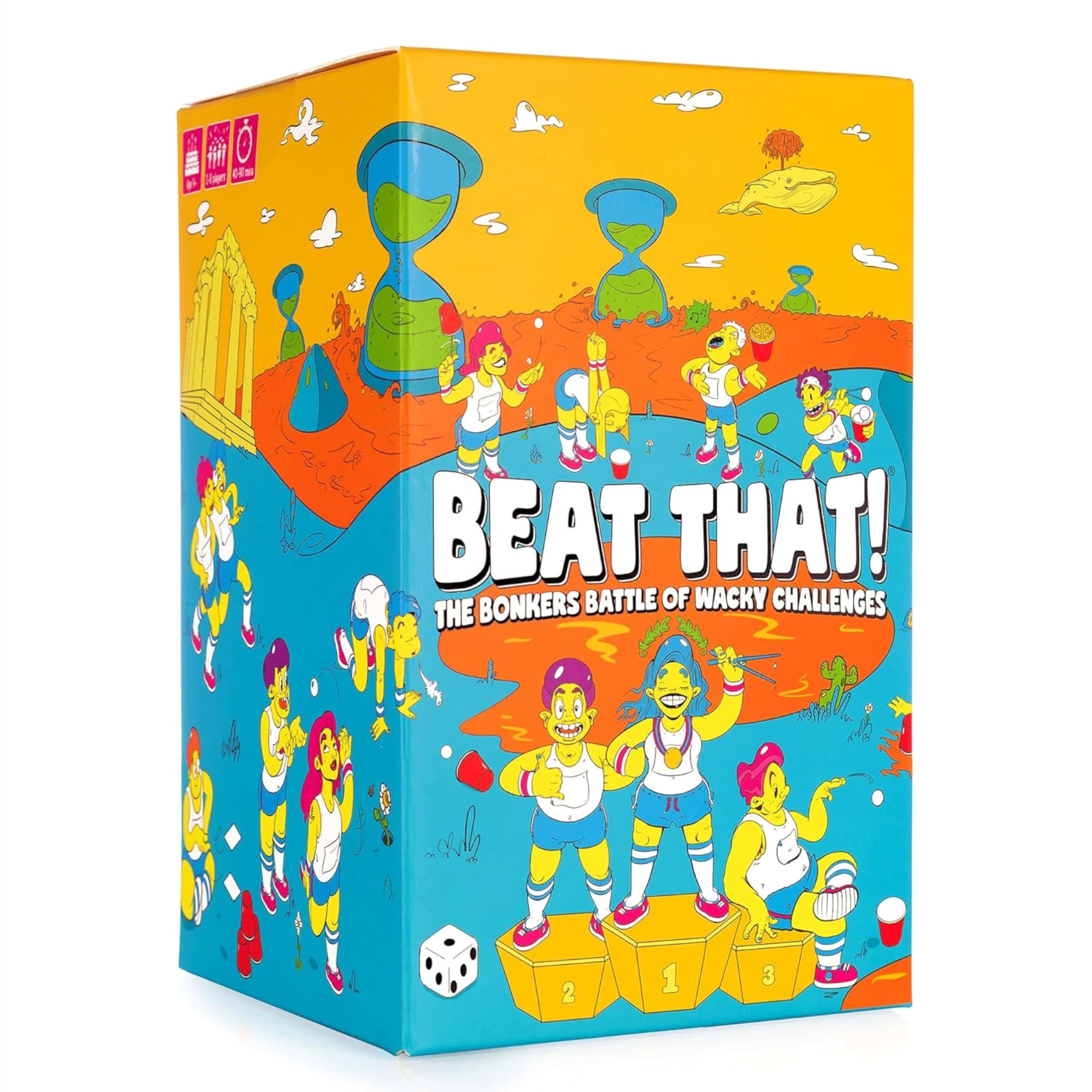 - Gutter Games Beat That Game and Household Objects Expansion Combo Pack, Family Party Game for 2 Players - Kids, Adults