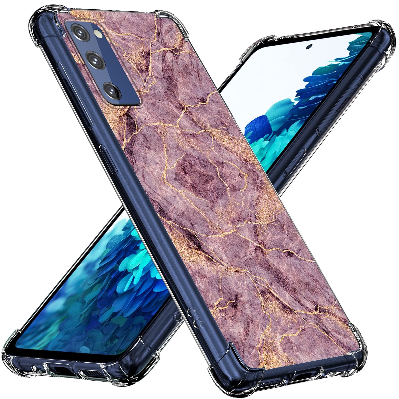 Marble-Samsung-Galaxy-S20-FE-Case S20 Fe 5G Case for Galaxy S20 Fe Case Clear TPU Silicone Slim Phone Case Protective Cover Shell Galaxy S20 Fe 5G Case Marble Cover for Galaxy S20 Fe Case -9