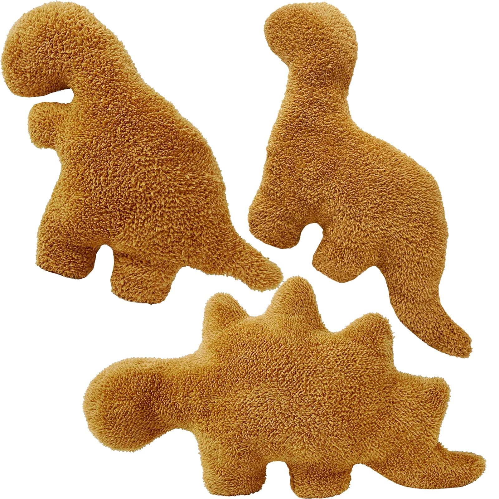 Dino Chicken Nugget Pillow Set 24in