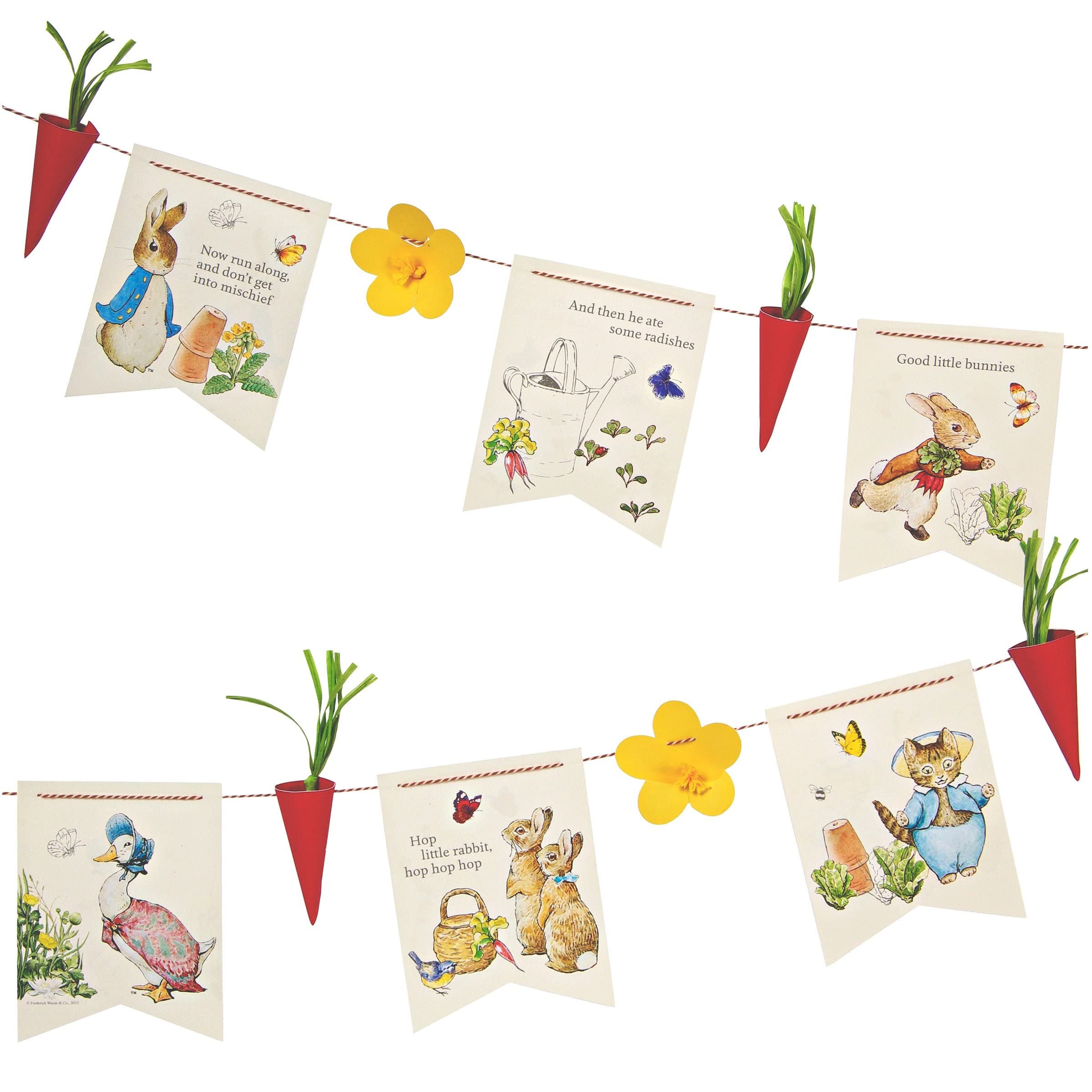 Meri Meri Peter Rabbit Garland