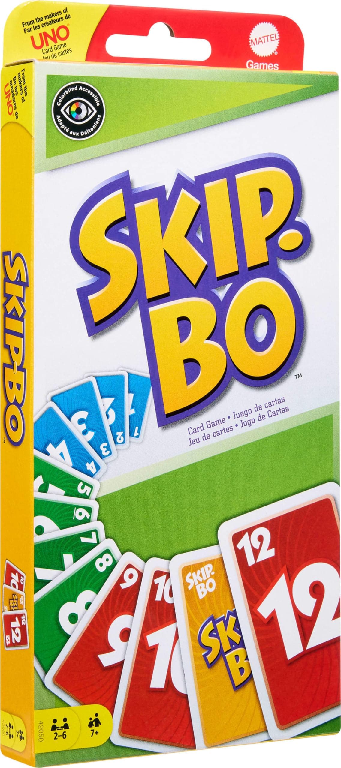 Mattel Skip-Bo Card Game for Kid