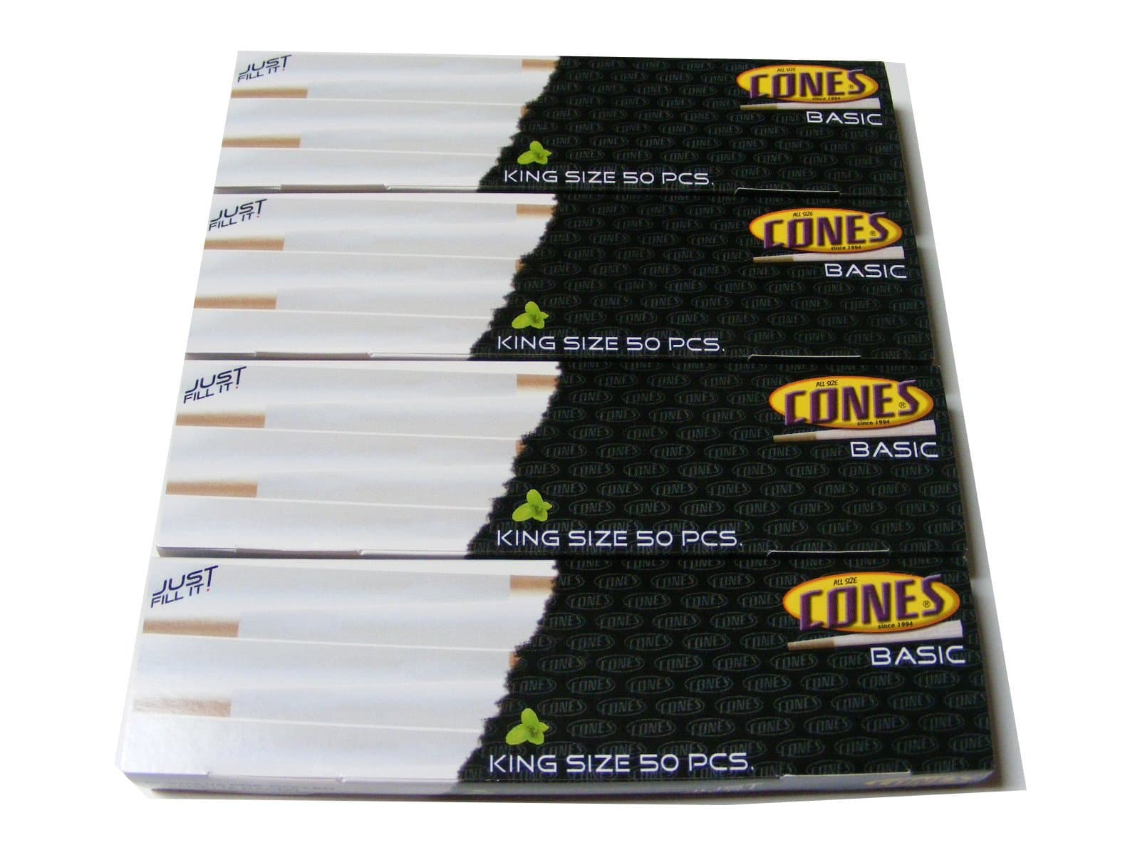 200 King Size Paper Smoking Cones