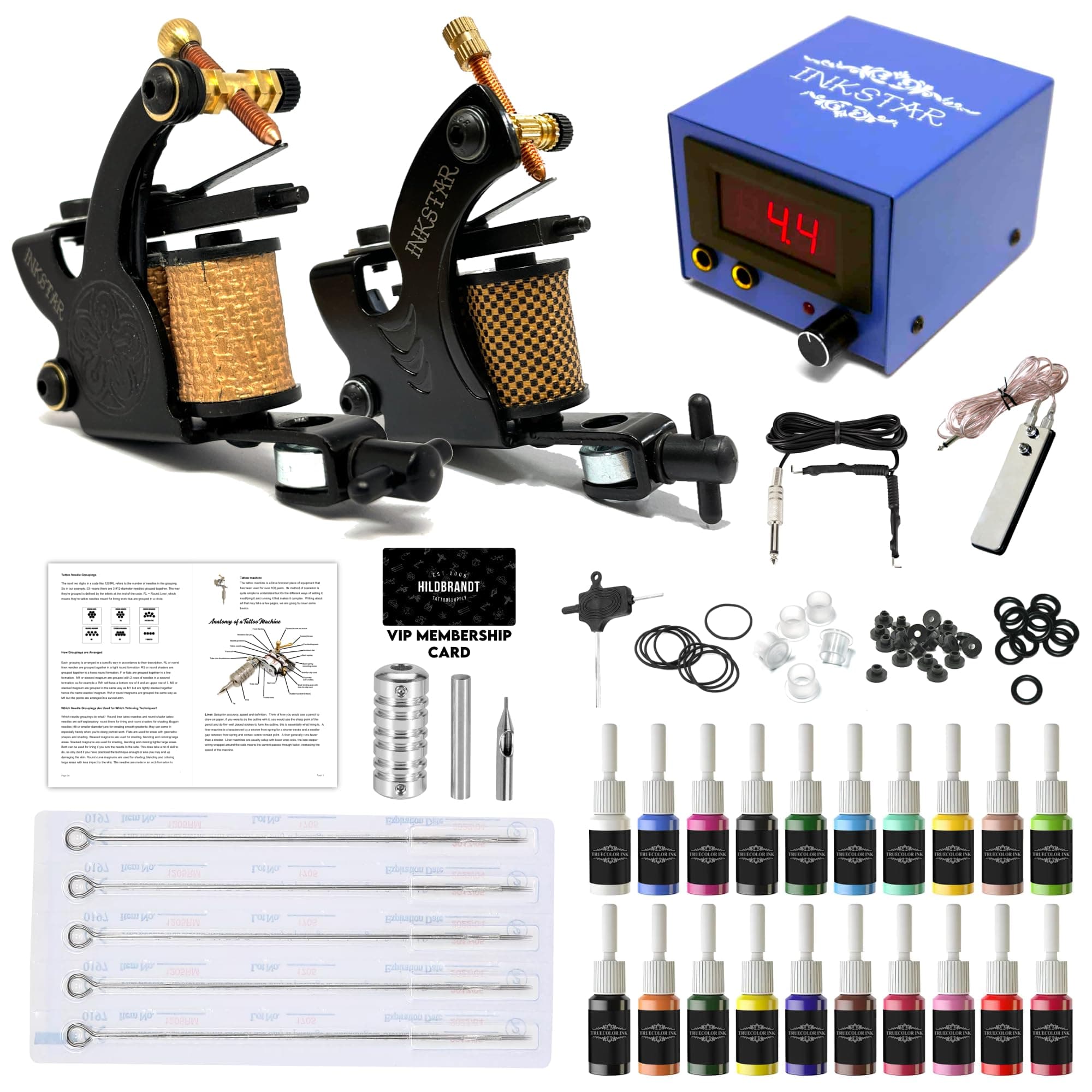 Tattoo Kit Inkstar Tattooing Set - Maker (TKI2D20, Large)