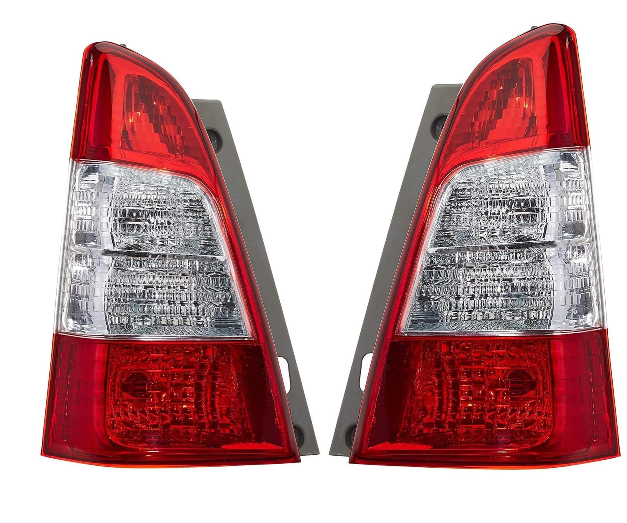 K D Tail Light/Back Light Assembly For Toyota Innova Type 3 2012-2016 (Right & Left Side) Pair, Halogen