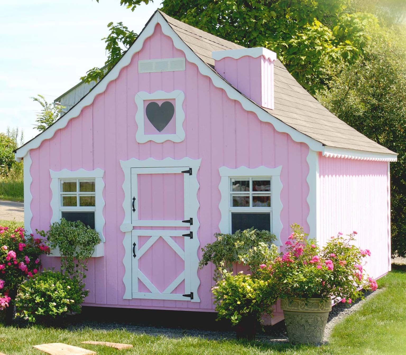 8 x 12 Gingerbread Playhouse Panelized Kit