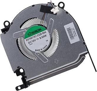 Deal4GO 12V 80W CPU Cooling Fan N18099-001 Replacement for HP Omen 16-K 16-N 16T-K000 16-K0023DX 16-N0033DX with RTX 3060 3070