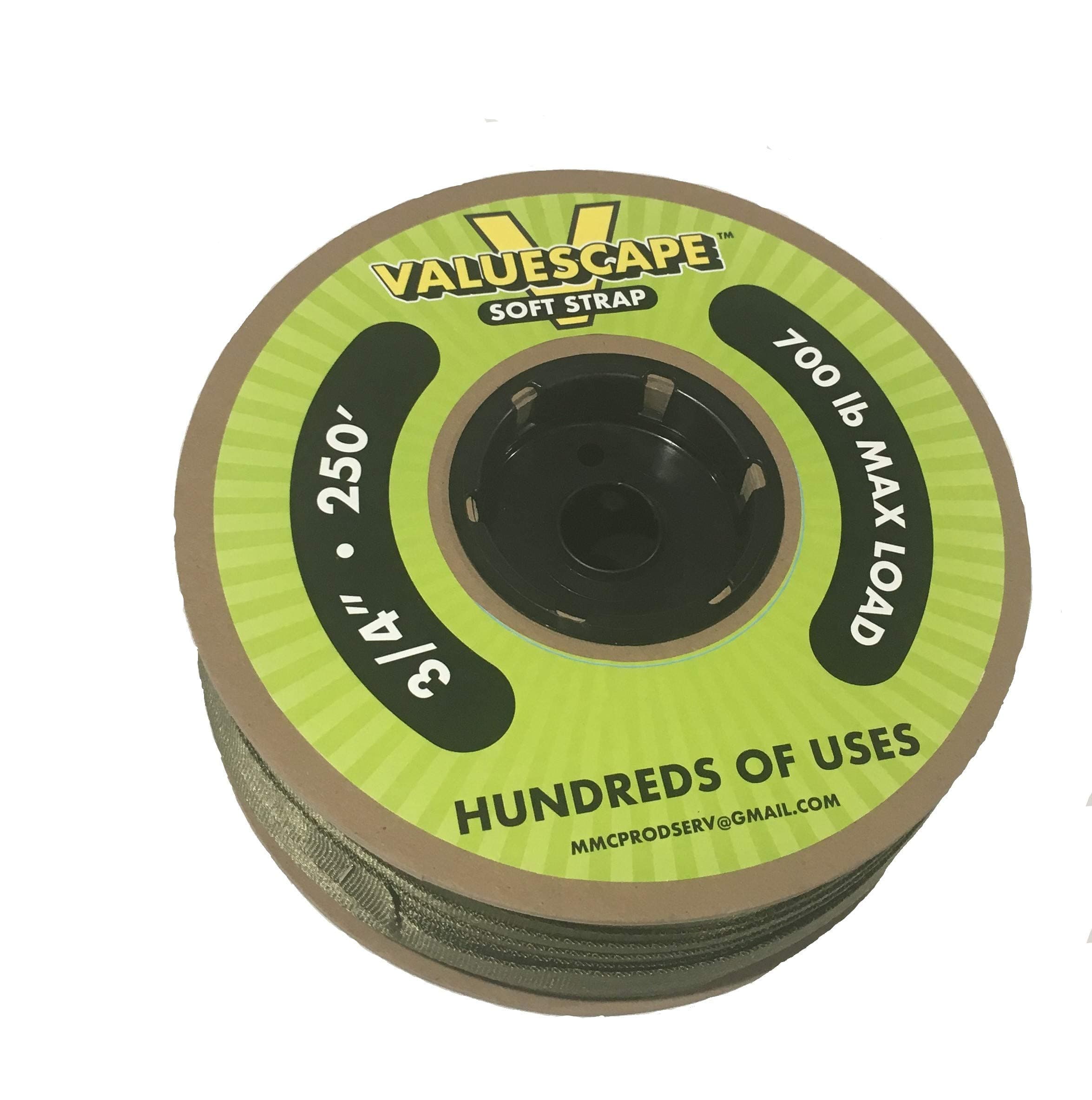 3/4" Staking and Guying Webbed Flat Rope Strap (250')