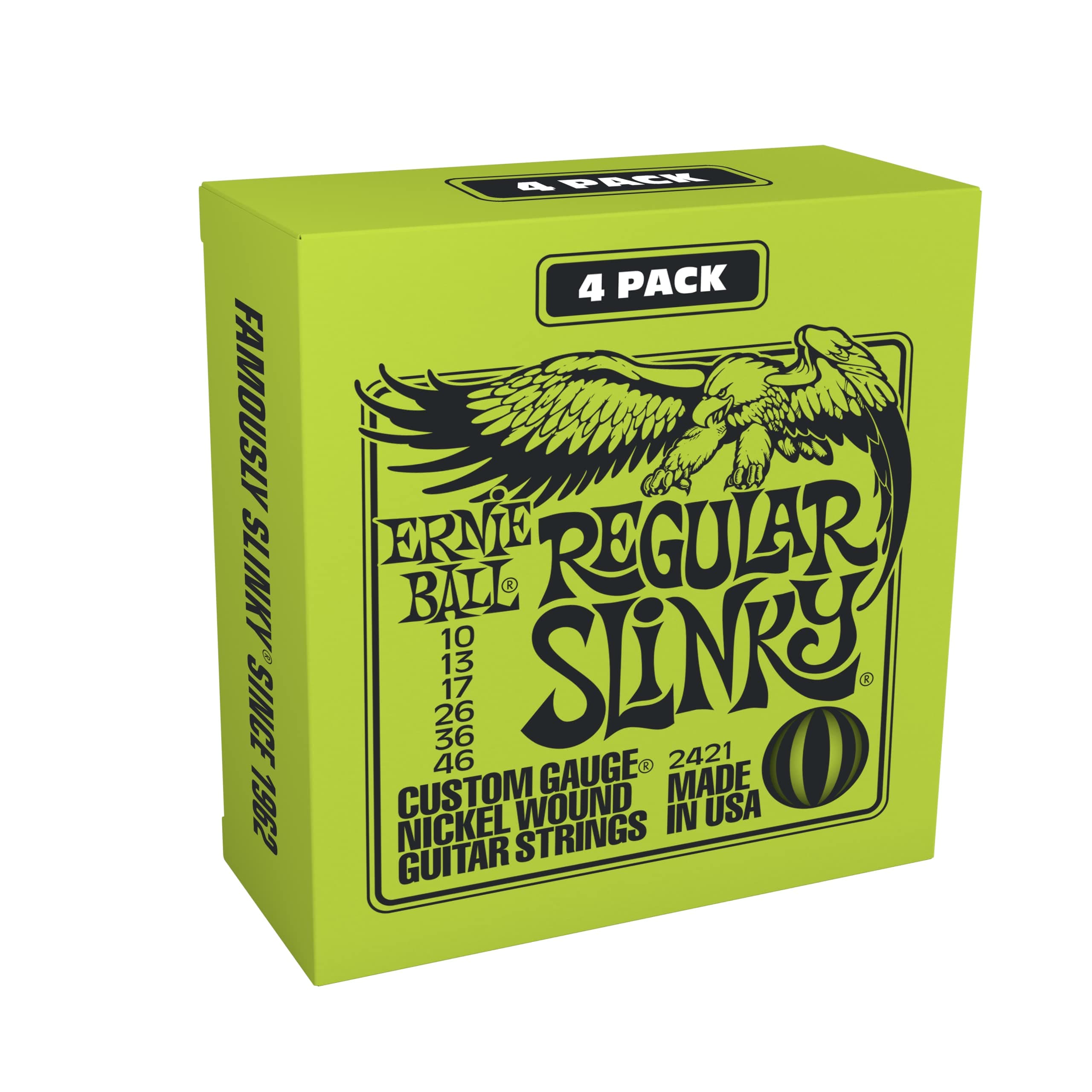 Slinky Strings, Regular (10-46), P02421, 4-Pack