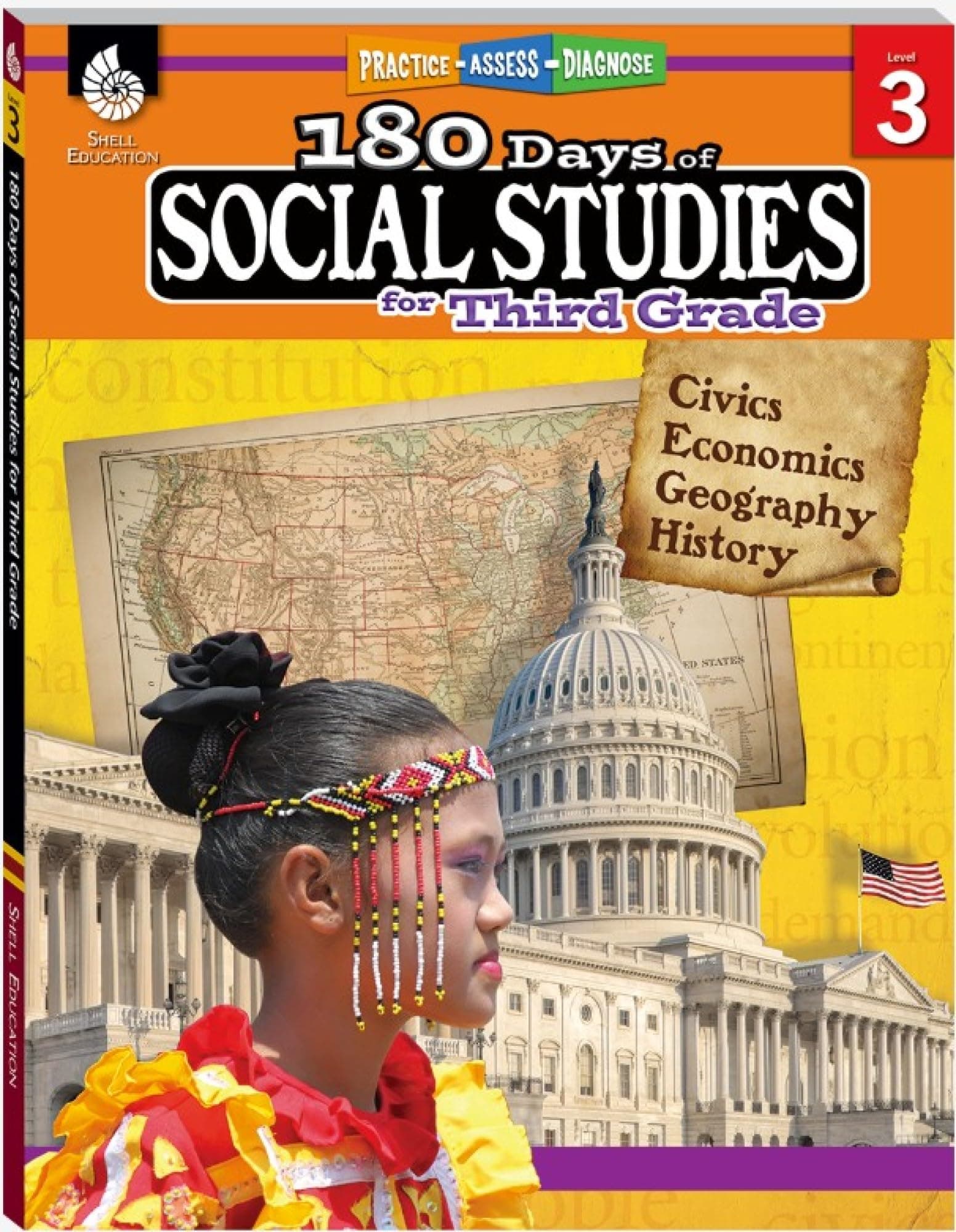 180 Days: Social Studies for Third Grade