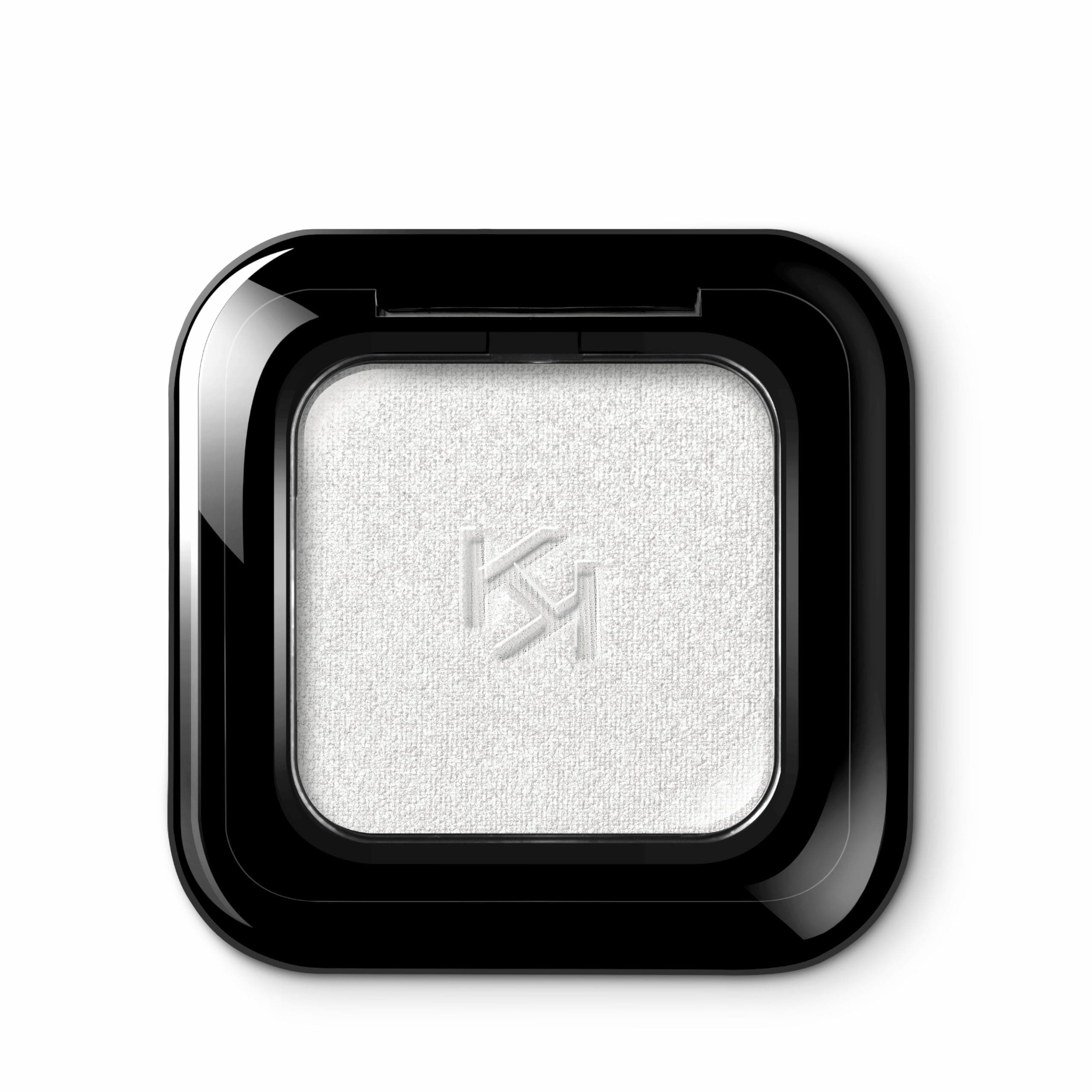 Kiko Milano High Pigment Eyeshadow, 38 Metallic Light Silver