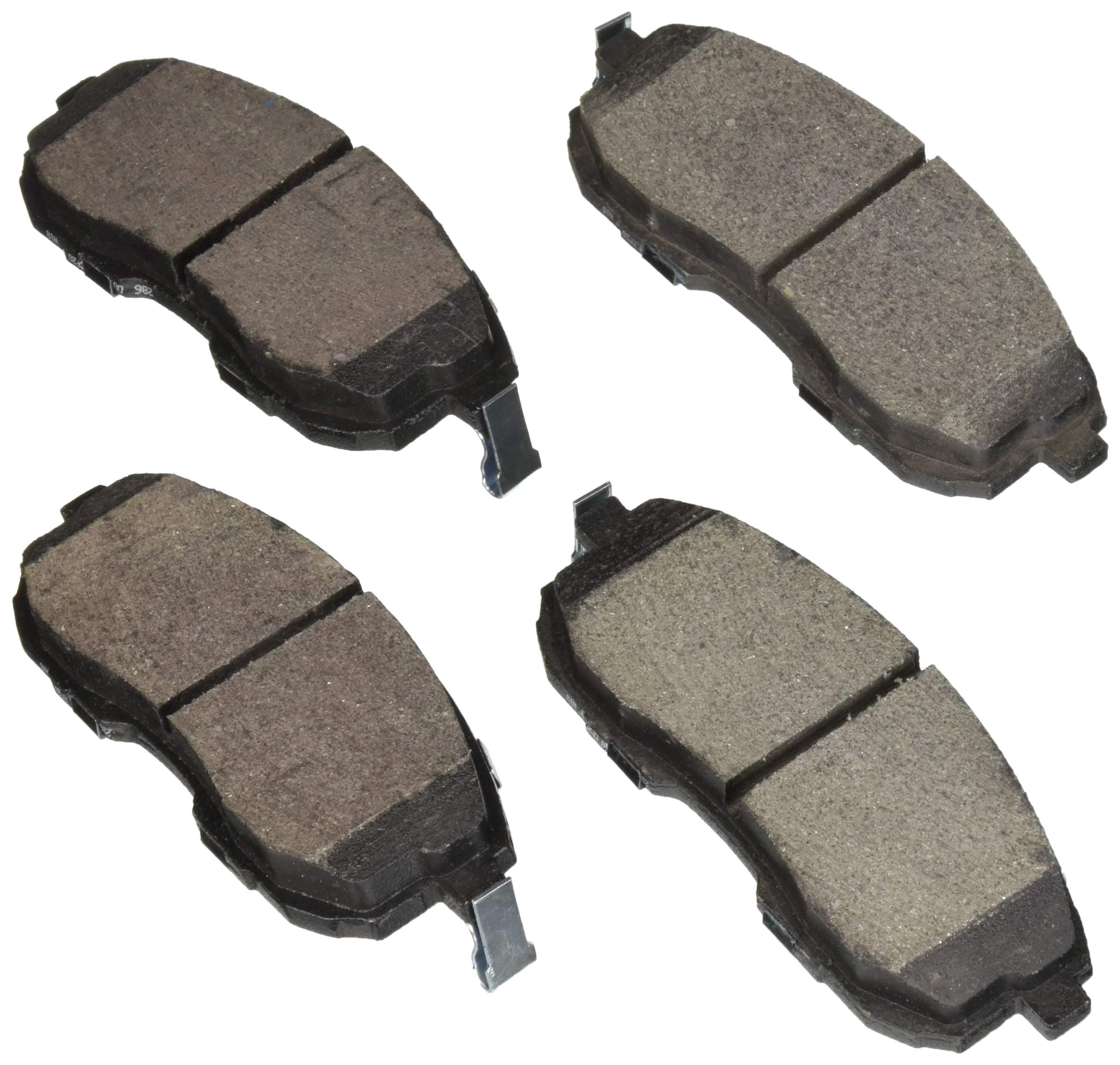 BOSCH BE815H Blue Ceramic Disc Brake Pad Set with Hardware - Compatible with Select Infiniti G20, G35, I30; Nissan 350Z, Altima, Cube, Maxima, Sentra; Suzuki SX4; FRONT