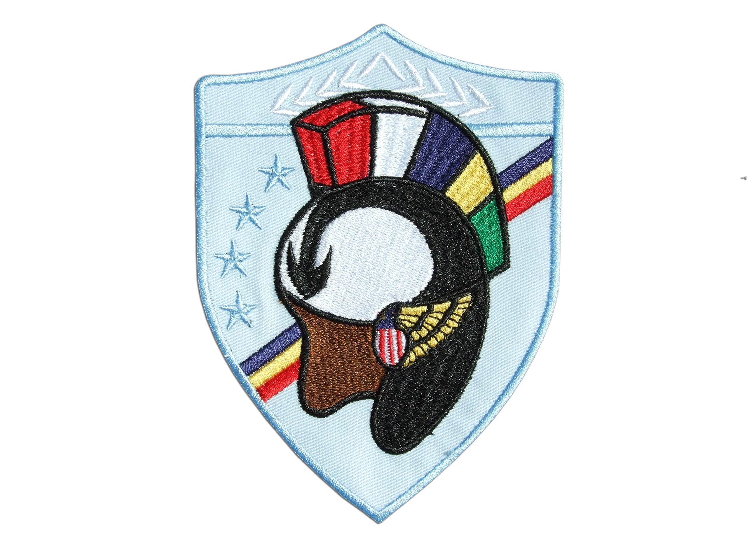 PETE Mitchell USN G1 Flight Jacket R-Upper ARM CVW-19 Insignia Patch/Embroidered