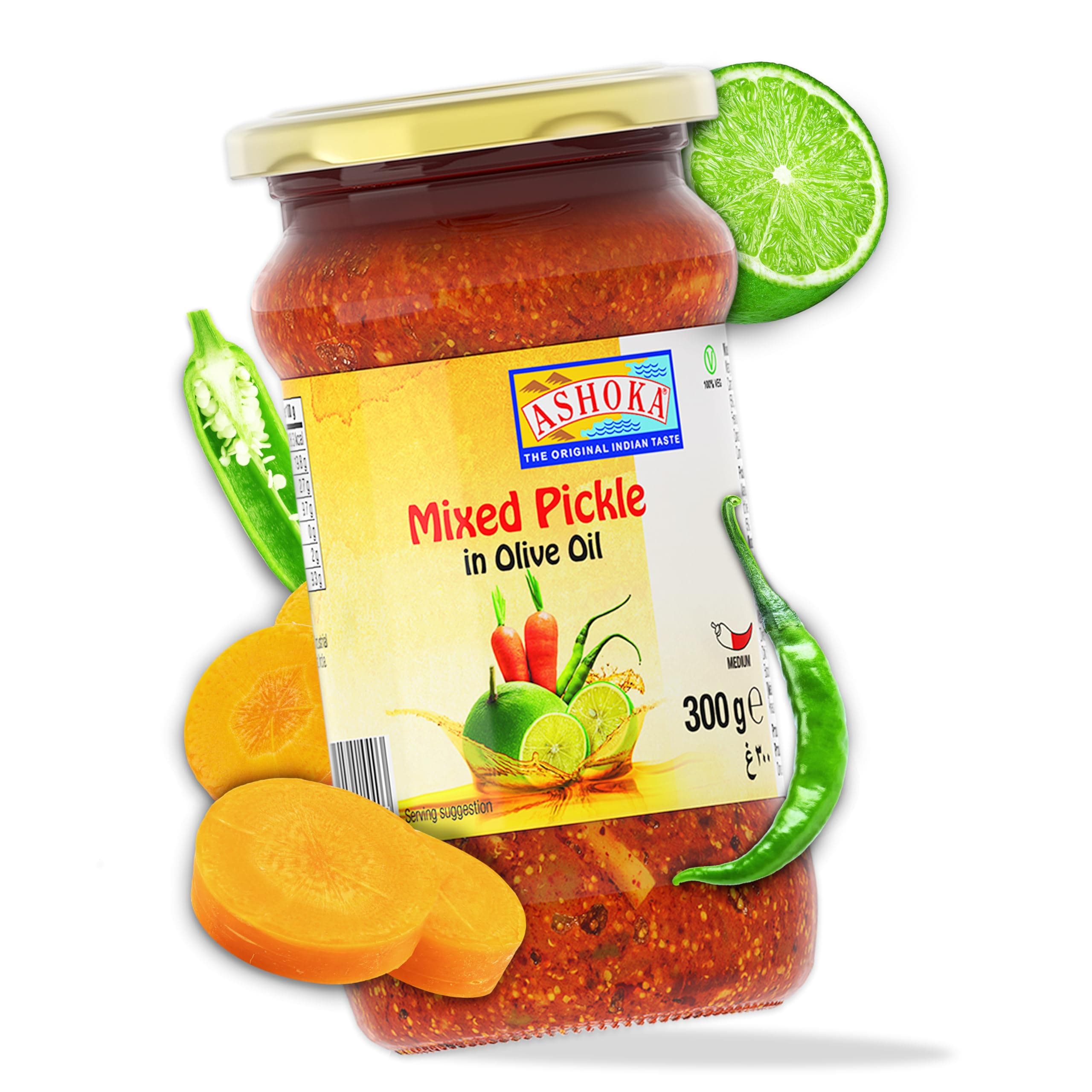 ASHOKA MIXED PICKLE 300 GM