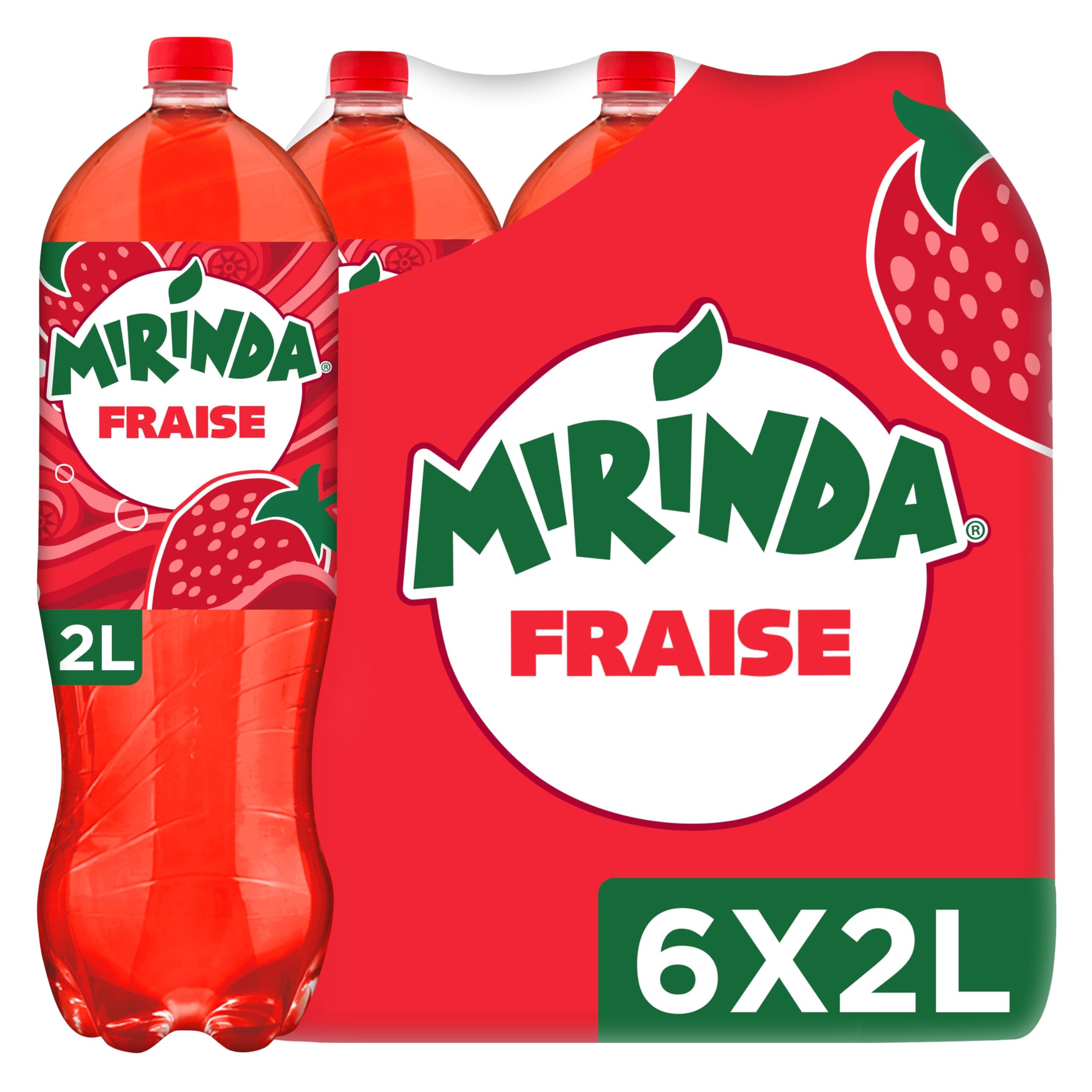 Mirinda Fraise 2L (Pack de 6)
