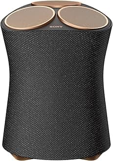 Sony SRS-RA5000 360 Reality Audio Premium Wi-Fi / Bluetooth Wireless Speaker, Works with Alexa and Google Assistant, Black