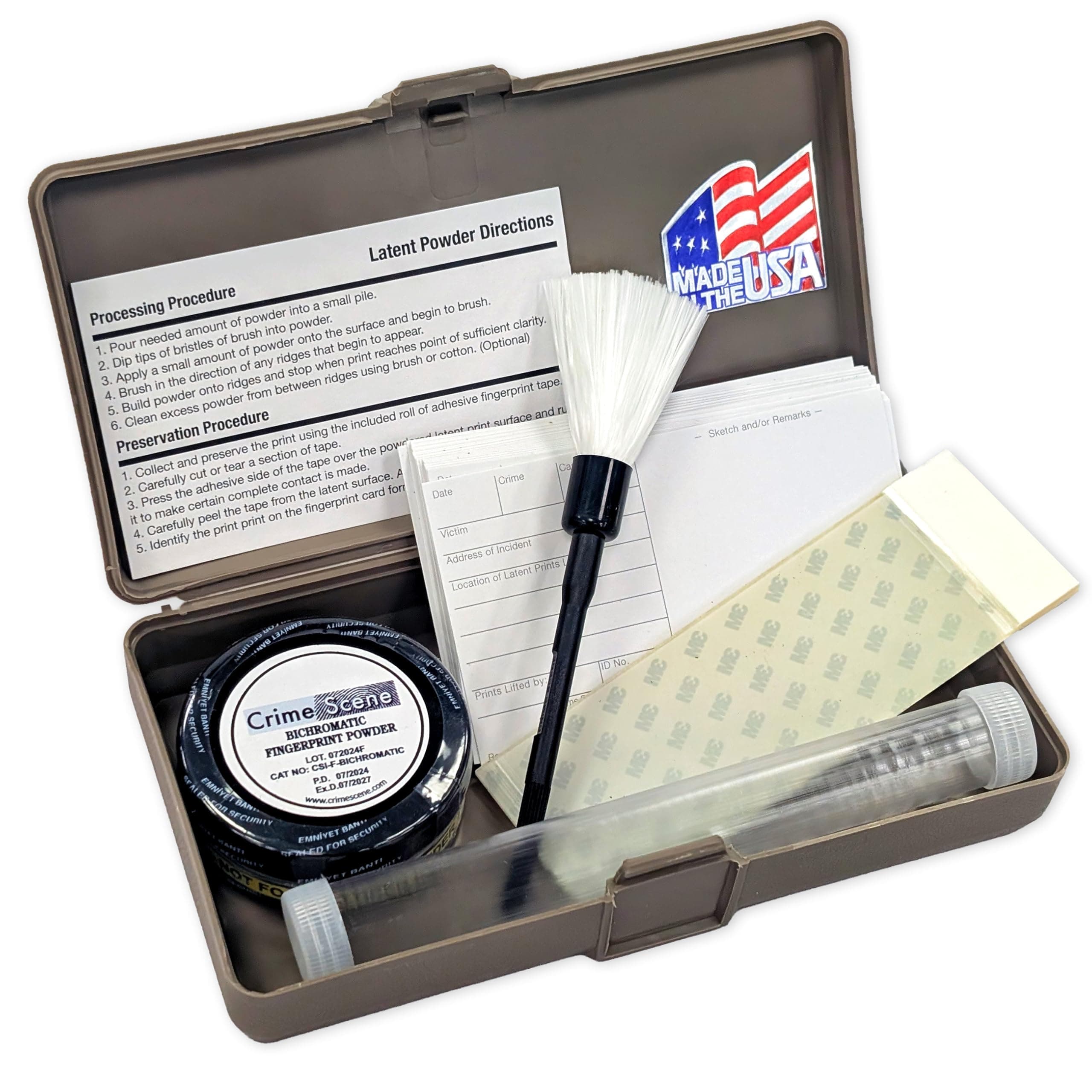 Basic Bichromatic Latent Fingerprint Kit