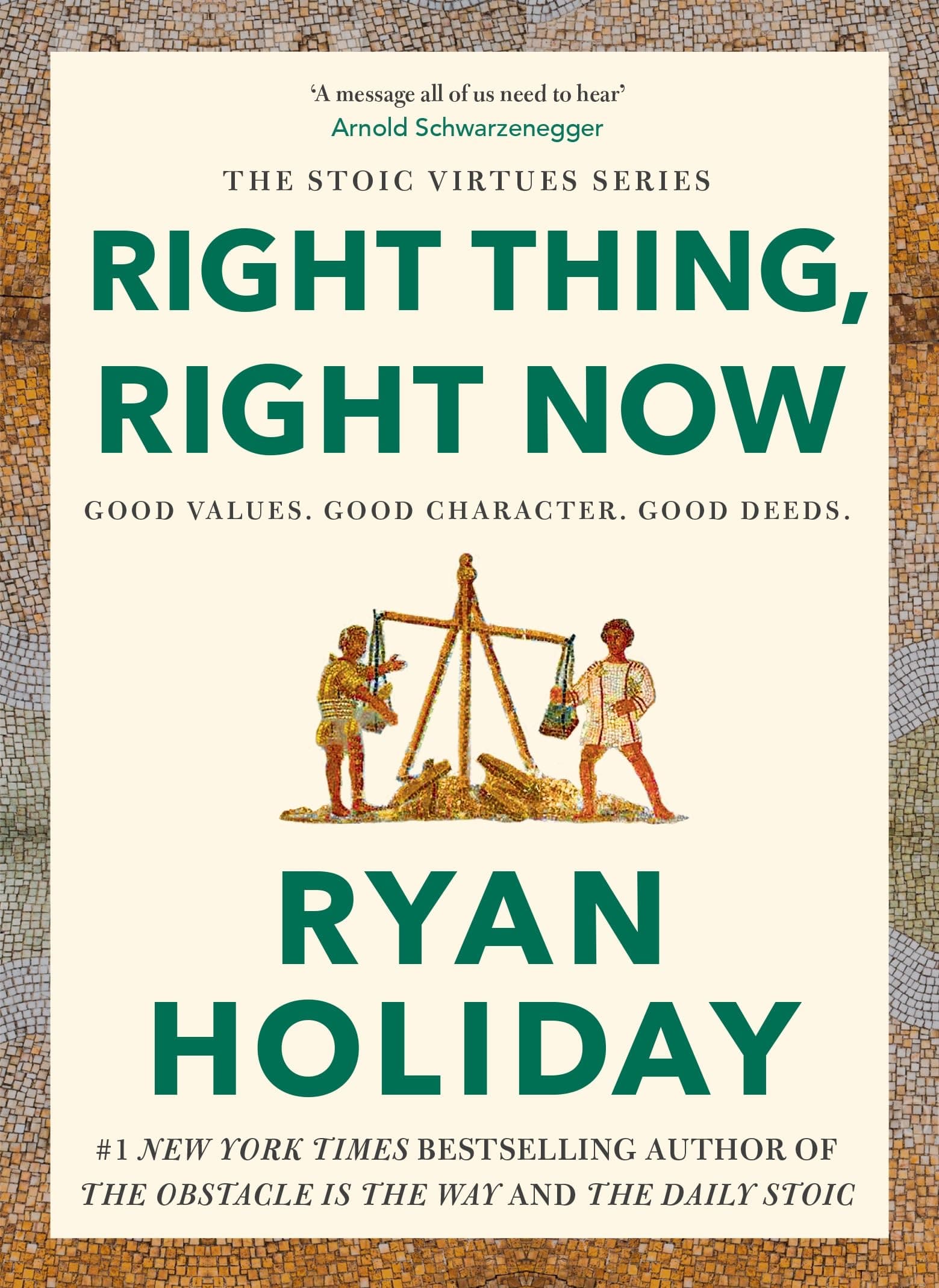 Right Thing, Right Now: Good Values. Good Character. Good Deeds.