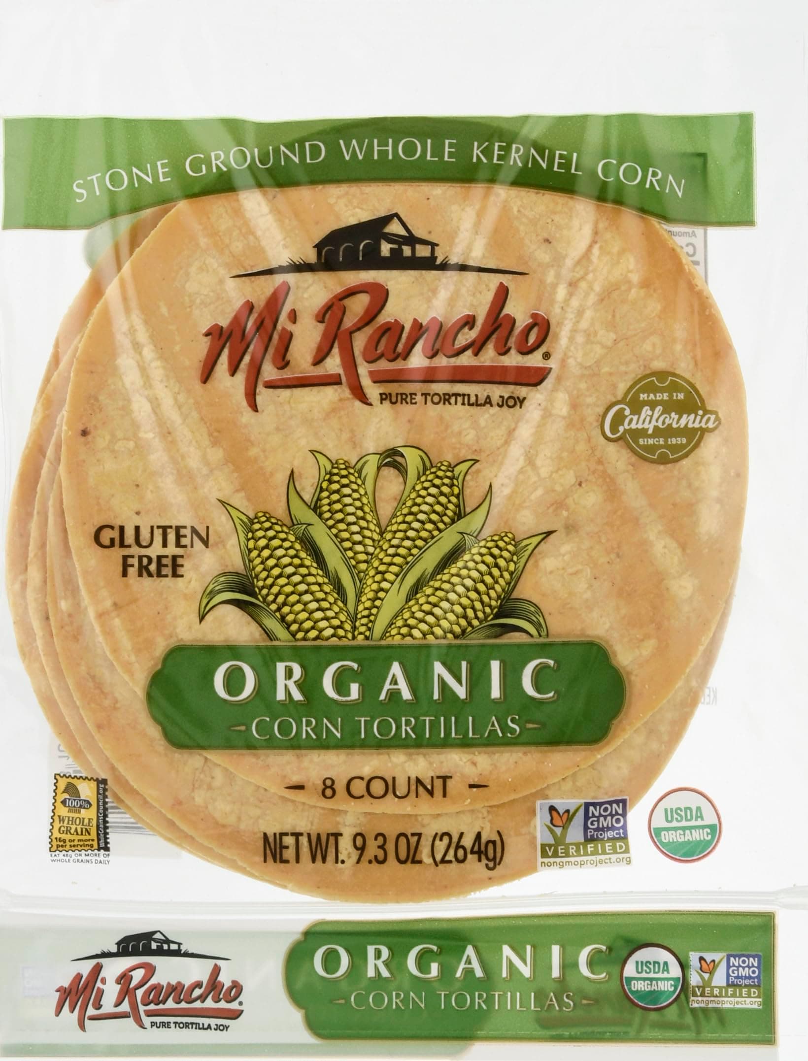 Mi Rancho Tortilla Corn Organic, 9.33 oz