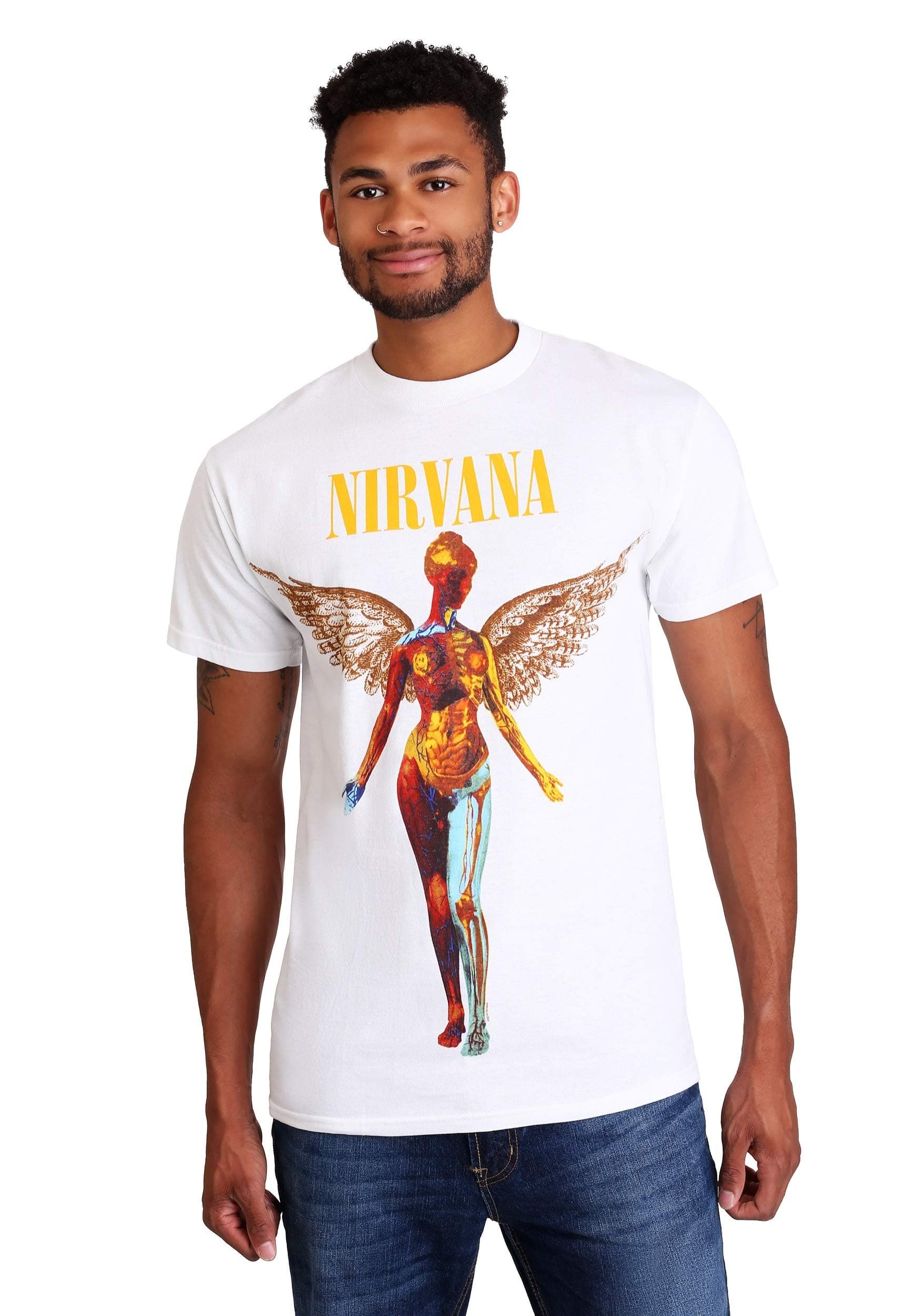 Unisex-Adult Nirvana in Utero T-Shirt