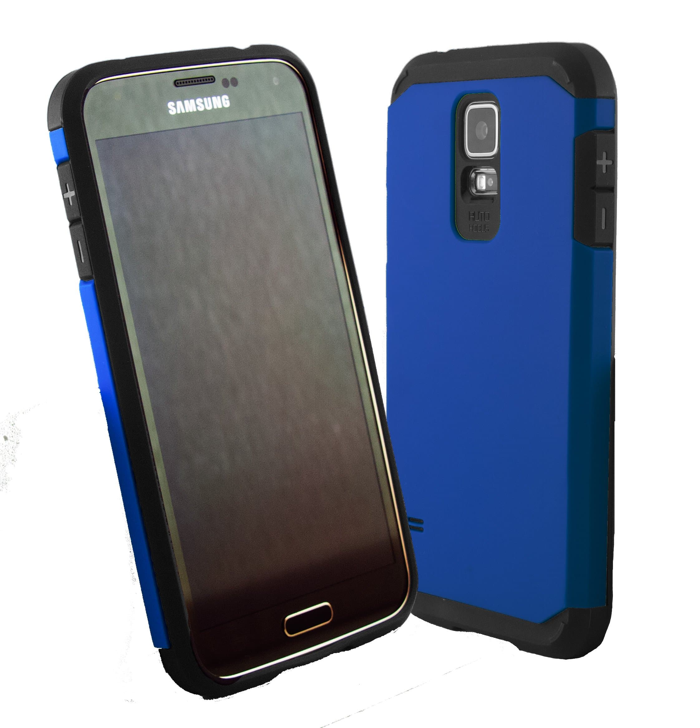 Boho Tronics Slim Case with Armor Protection SERIES for Samsung Galaxy S5 i9600 [Best-Selling Case] Blue