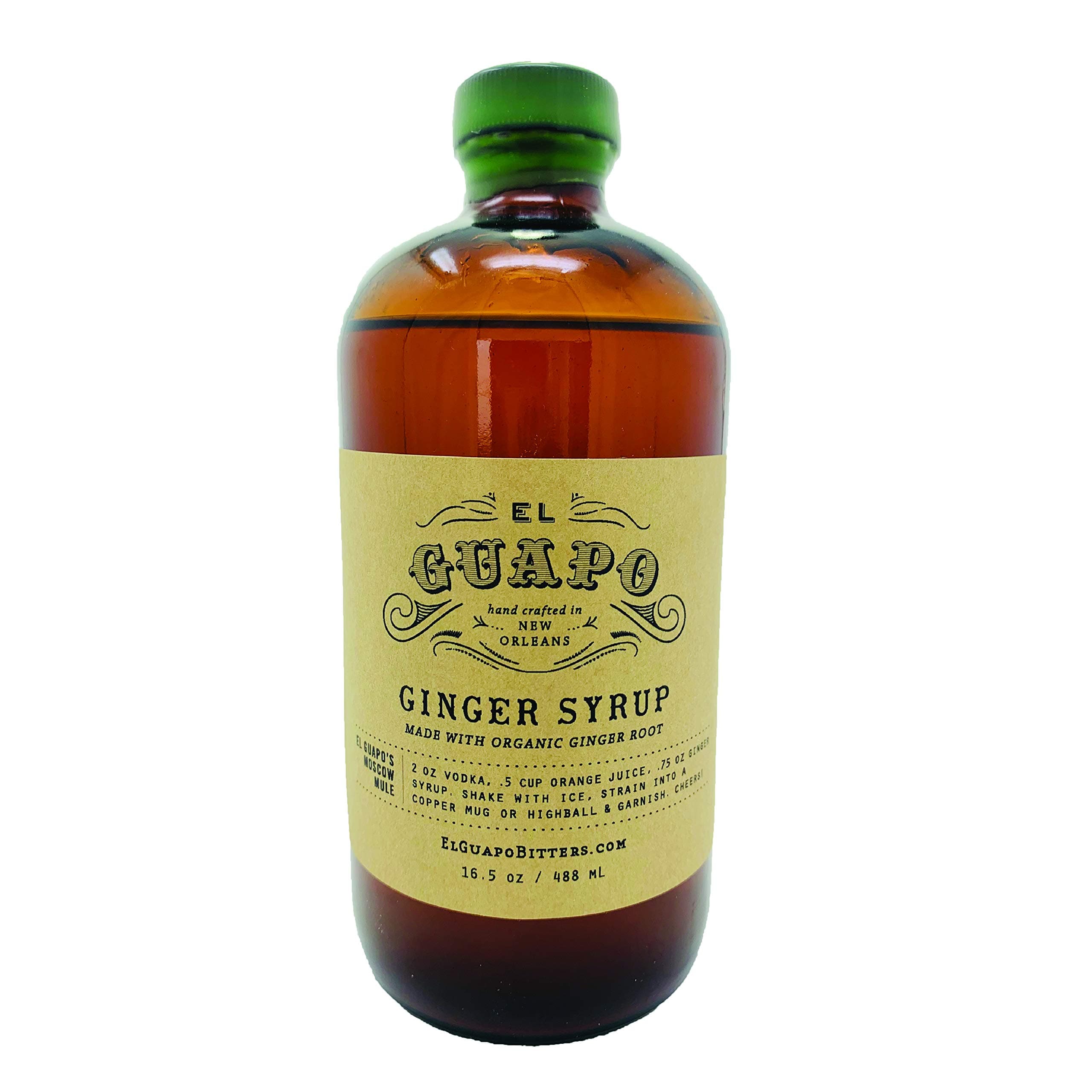El Guapo Ginger Syrup (16.5 oz)