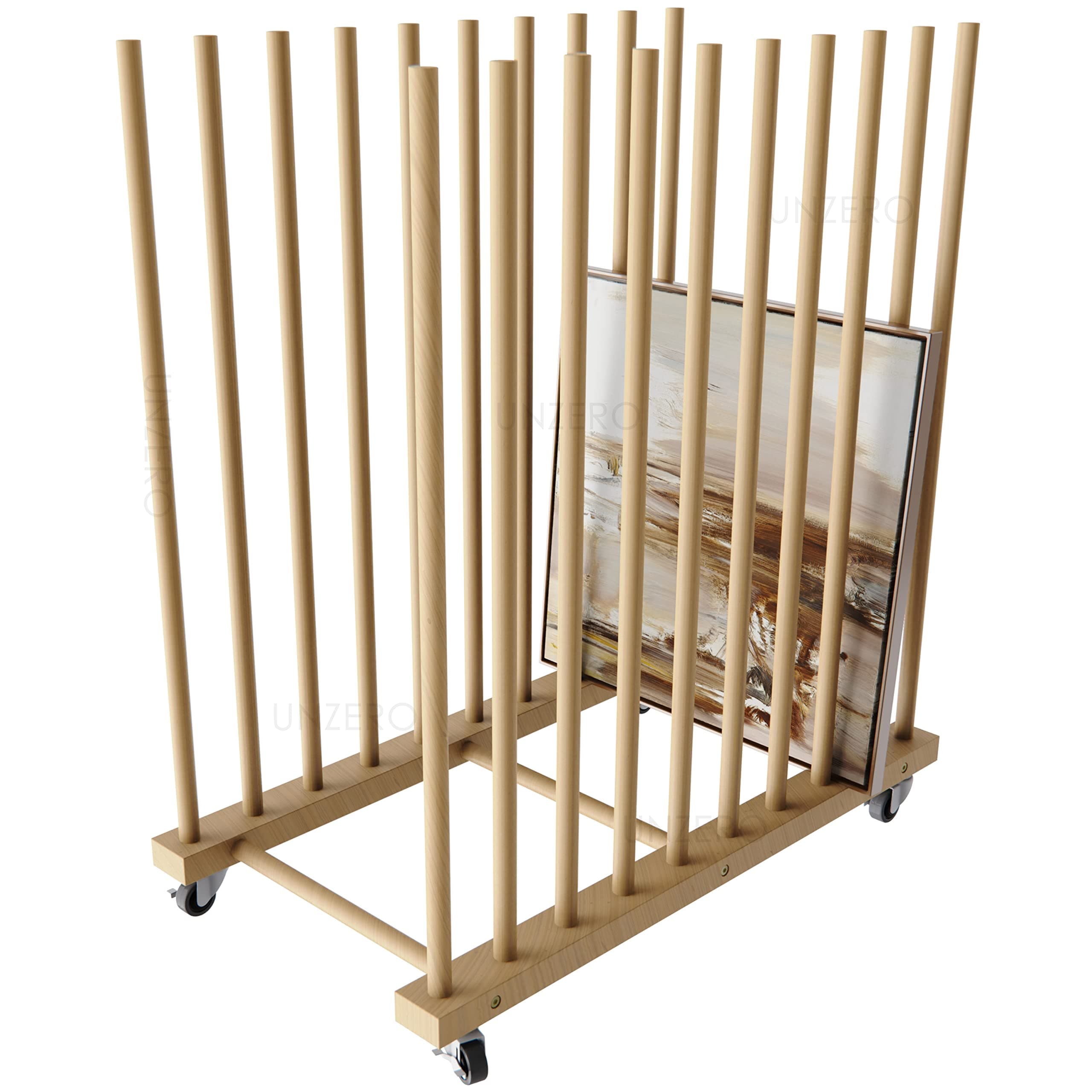 Art Canvas Storage Rack