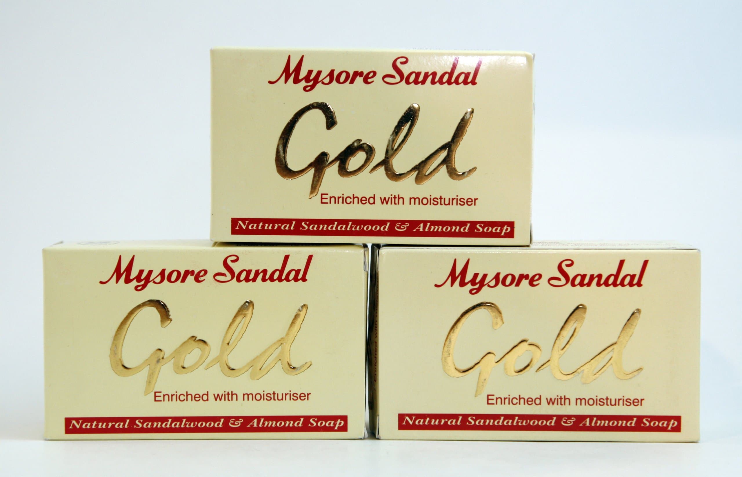 Sandal Gold Soap (125g) (3-Pack)