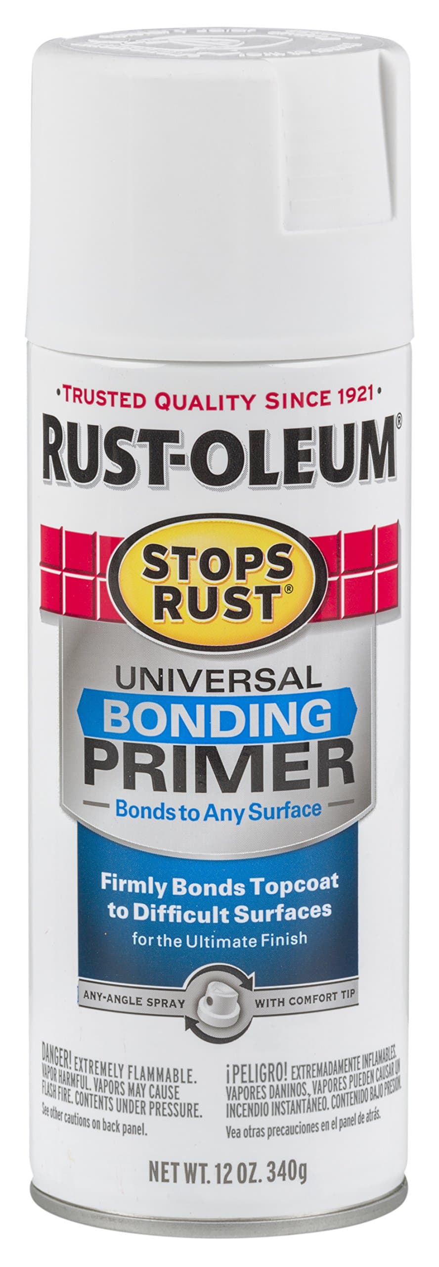 285011 Stops Rust Universal Bonding Primer Spray Paint (White - 340 Grams/Can)