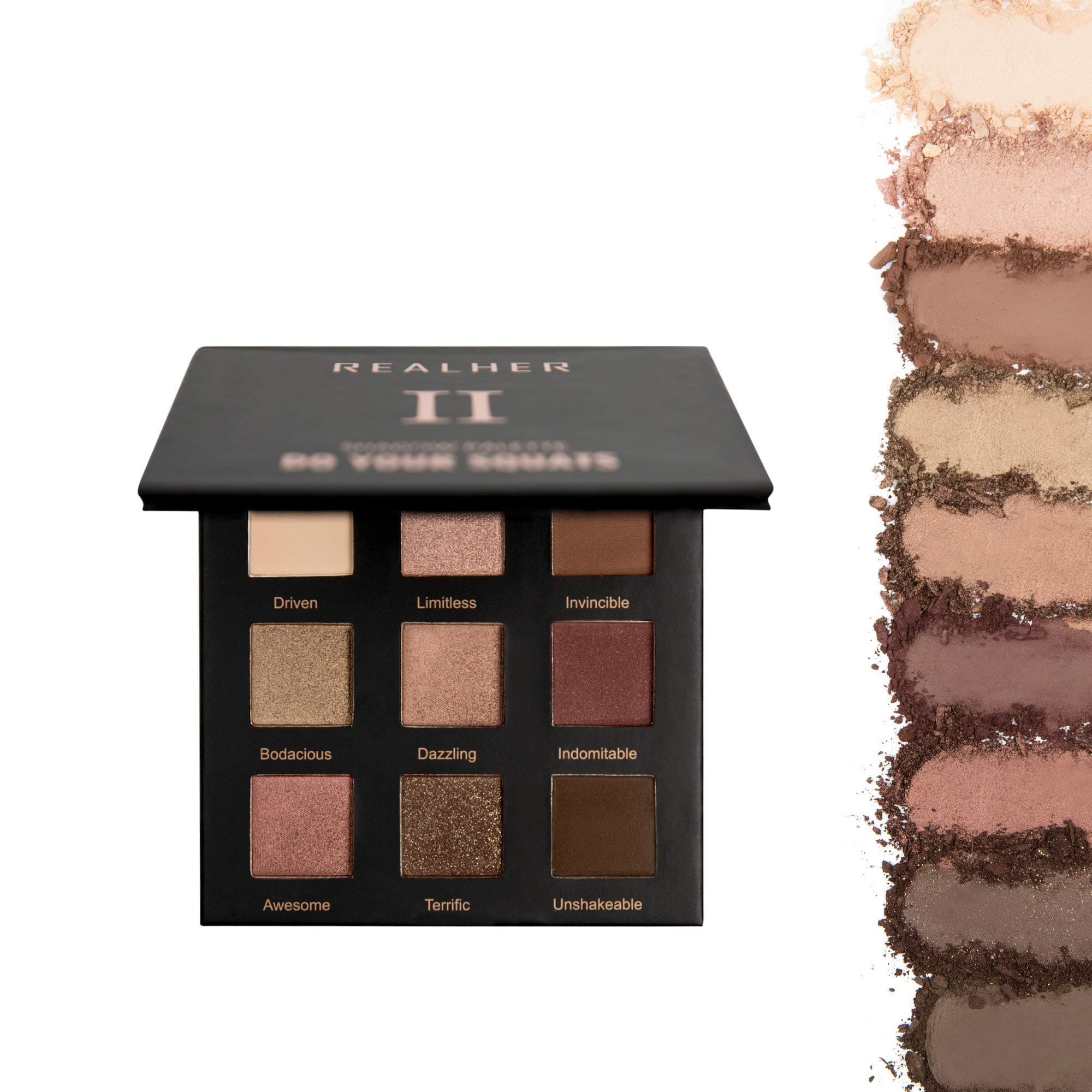 REALHER Eyeshadow Palette II- Do Your Squats (Perfect Basics)