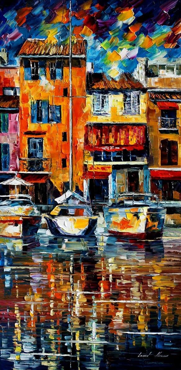 Leonid Afremov Sea Town