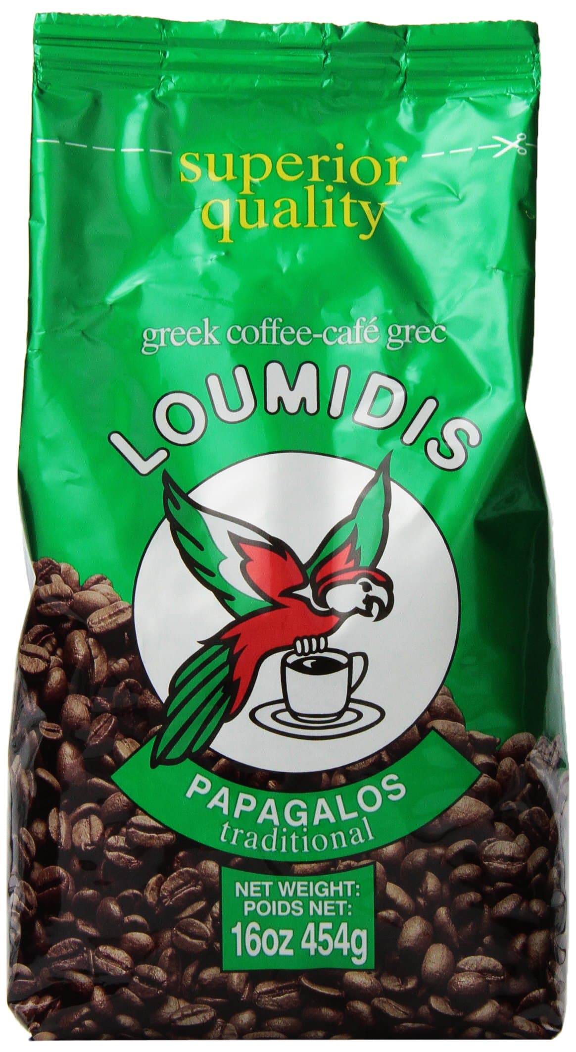 Loumidis Ground Coffee, 16 Ounce