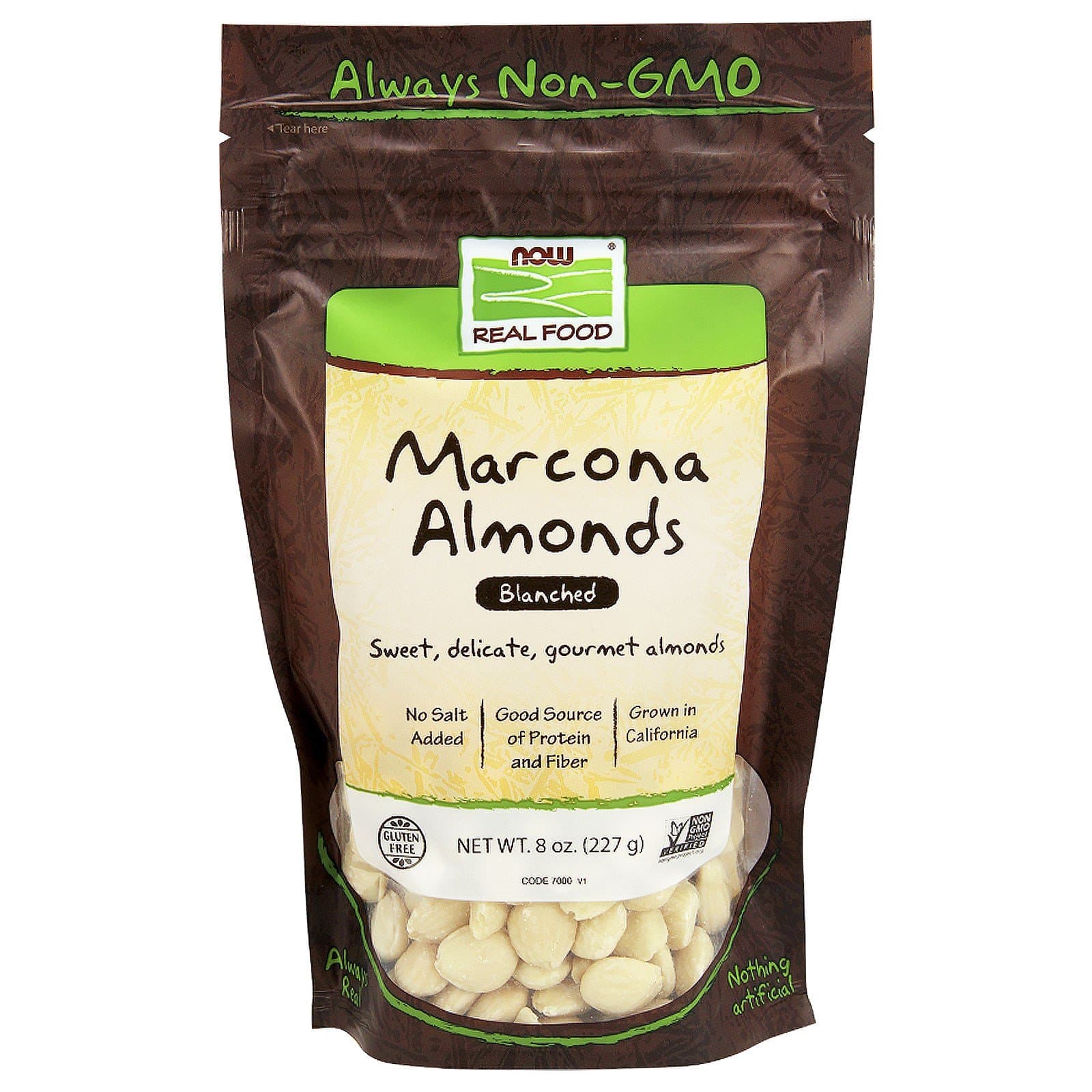 Now Foods - Marcona Almonds 8 Oz.
