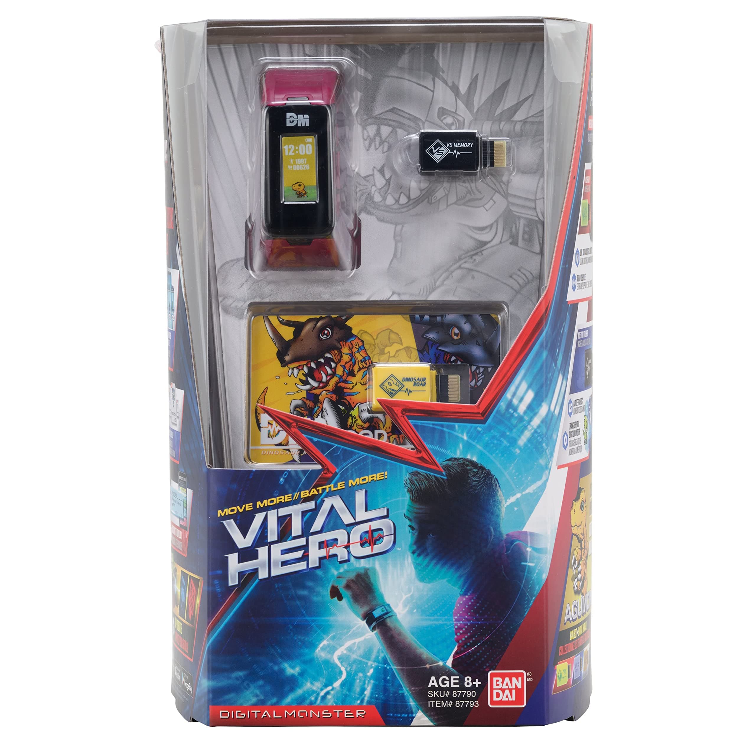 Bandai Vital Hero Digimon Red