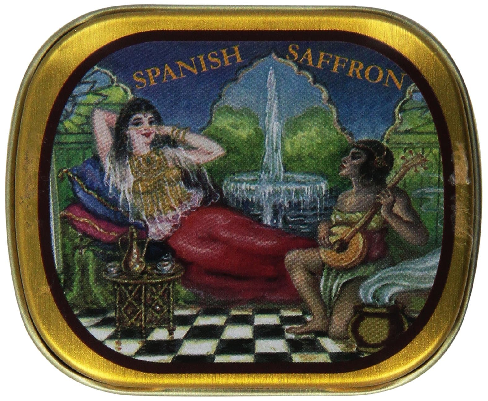 Spanish Saffron Tin (2 gram) (Pack of 2)