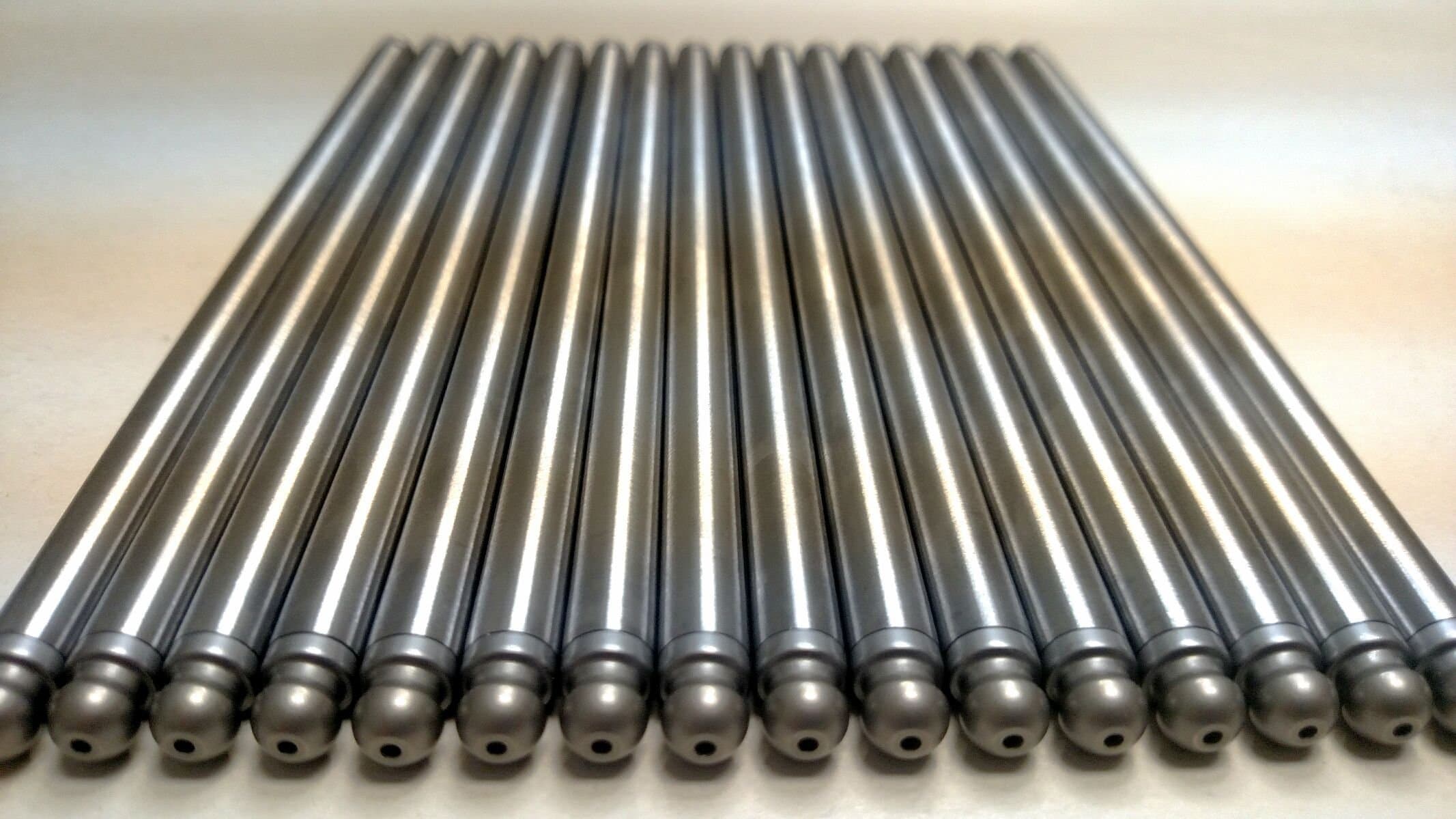 Manton Pushrods 3 Piece Billet LS Pushrods 7.400 Long 11/32 Diameter x .120 Wall