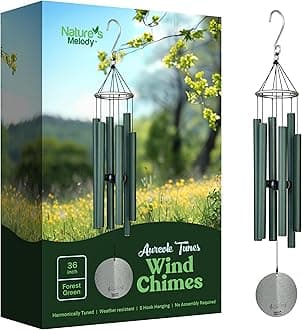 Nature's Melody Aureole Tunes - 36" Forest Green Chime