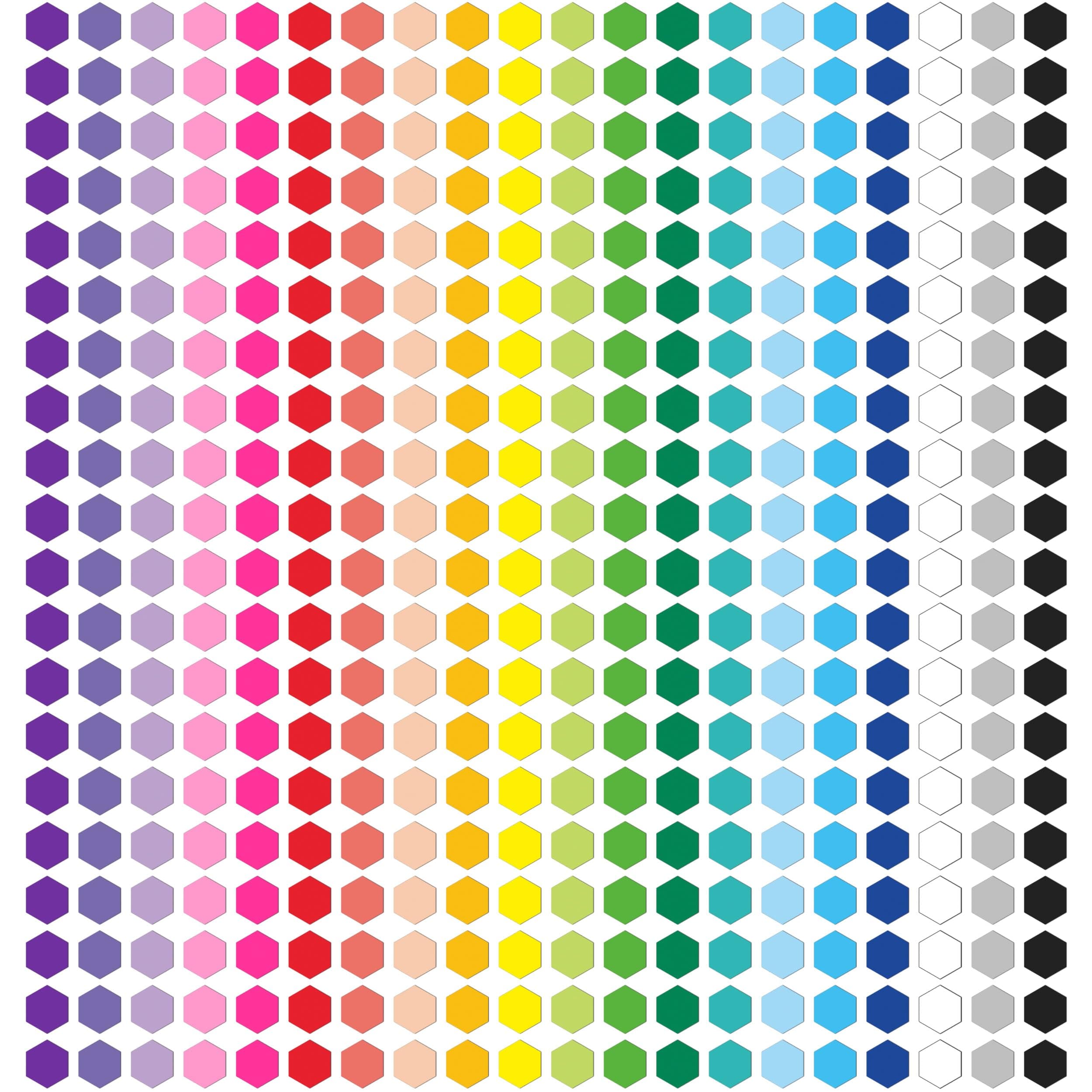 8000 PCS Small Dot Stickers 1/3" Shaped Stickets 20 Colors Color Coding Labels Circle Label Stickers for Office,Classroom