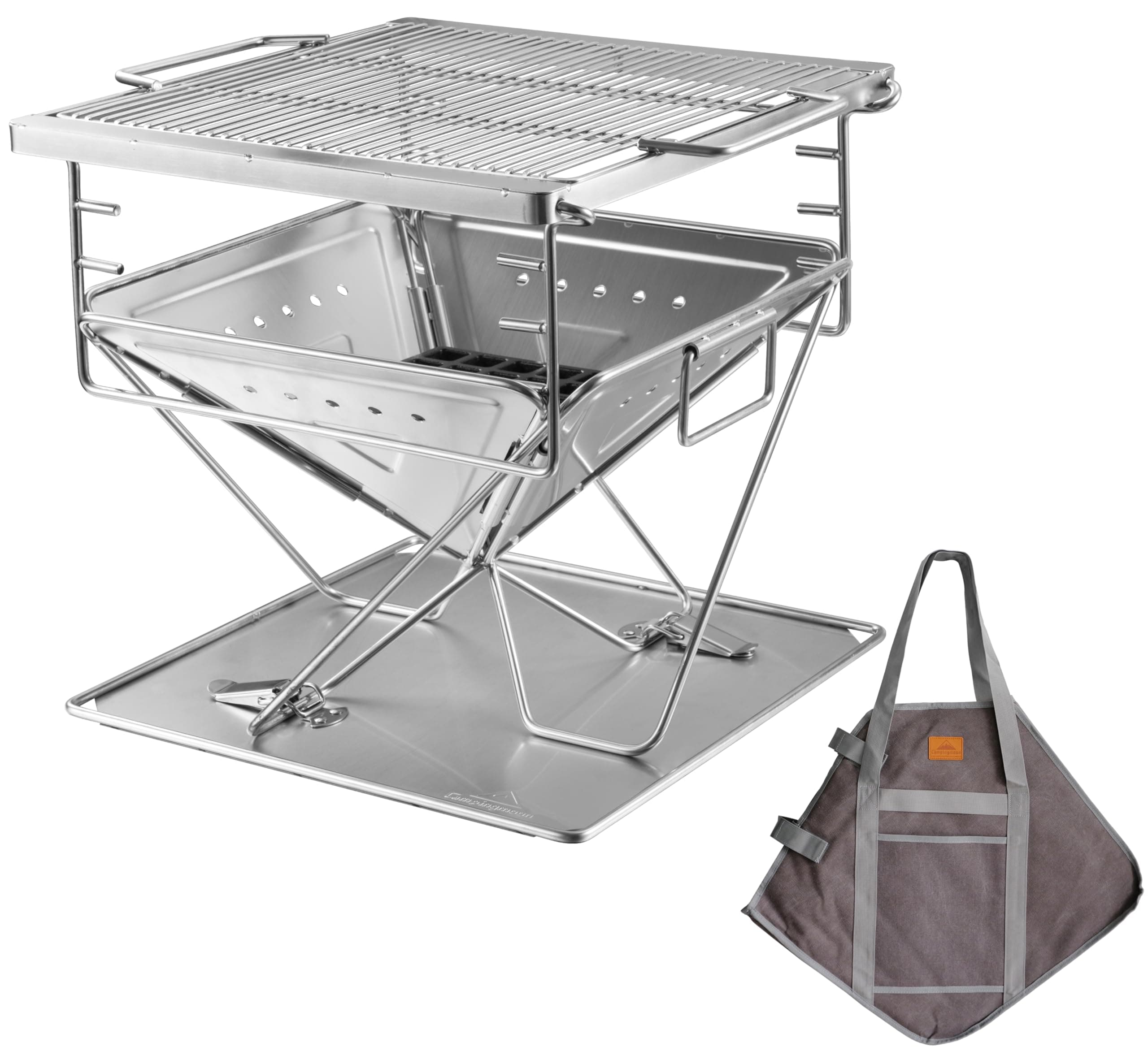 (Medium size)Portable Wood Burning Grill & Fire Pit MT-035