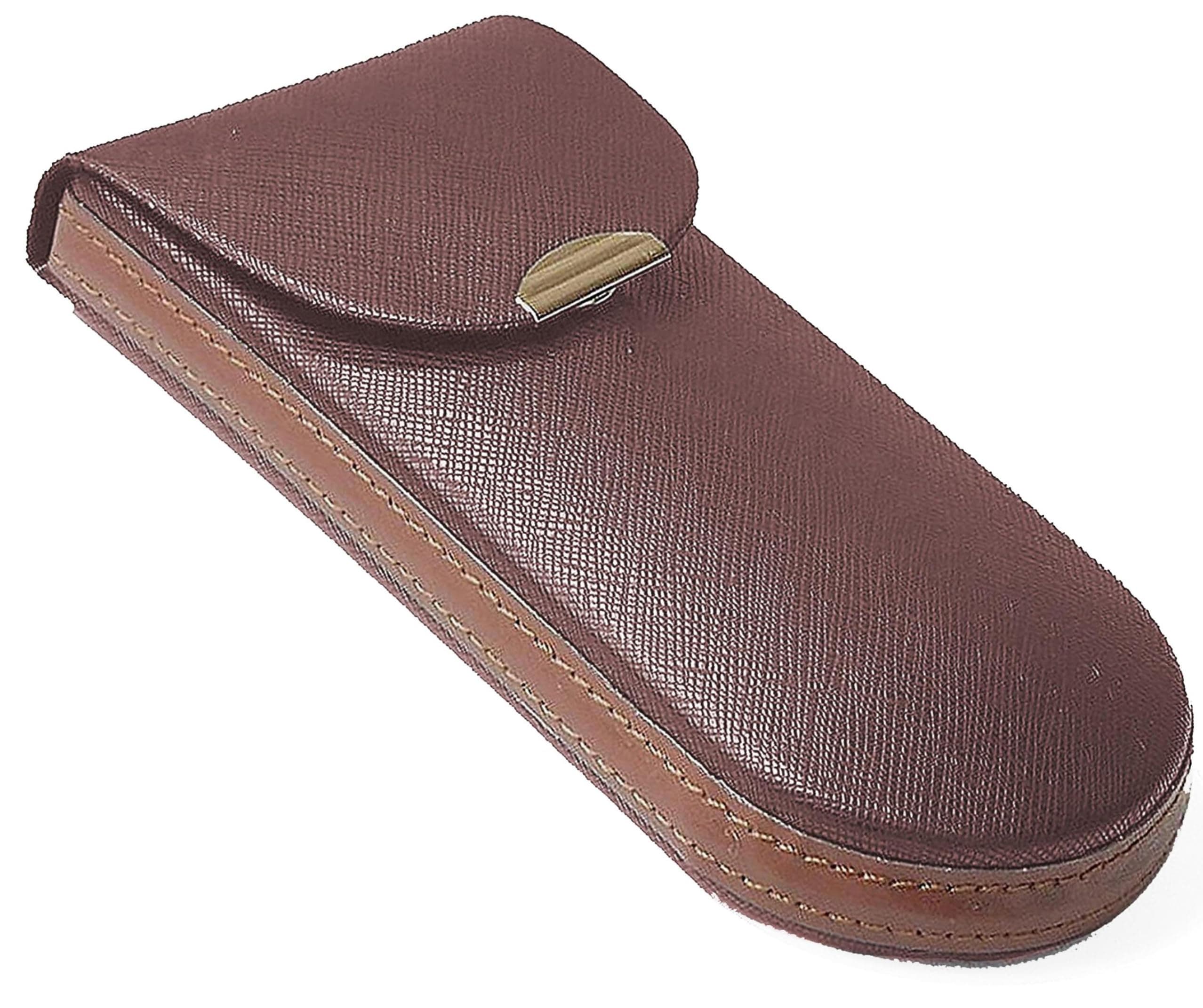 [Amazon.co.jp Limited] Glasses Case, Semi-Hard, Vertical, Compact, Thin, Monocoque, Slim, Portable, Convenient